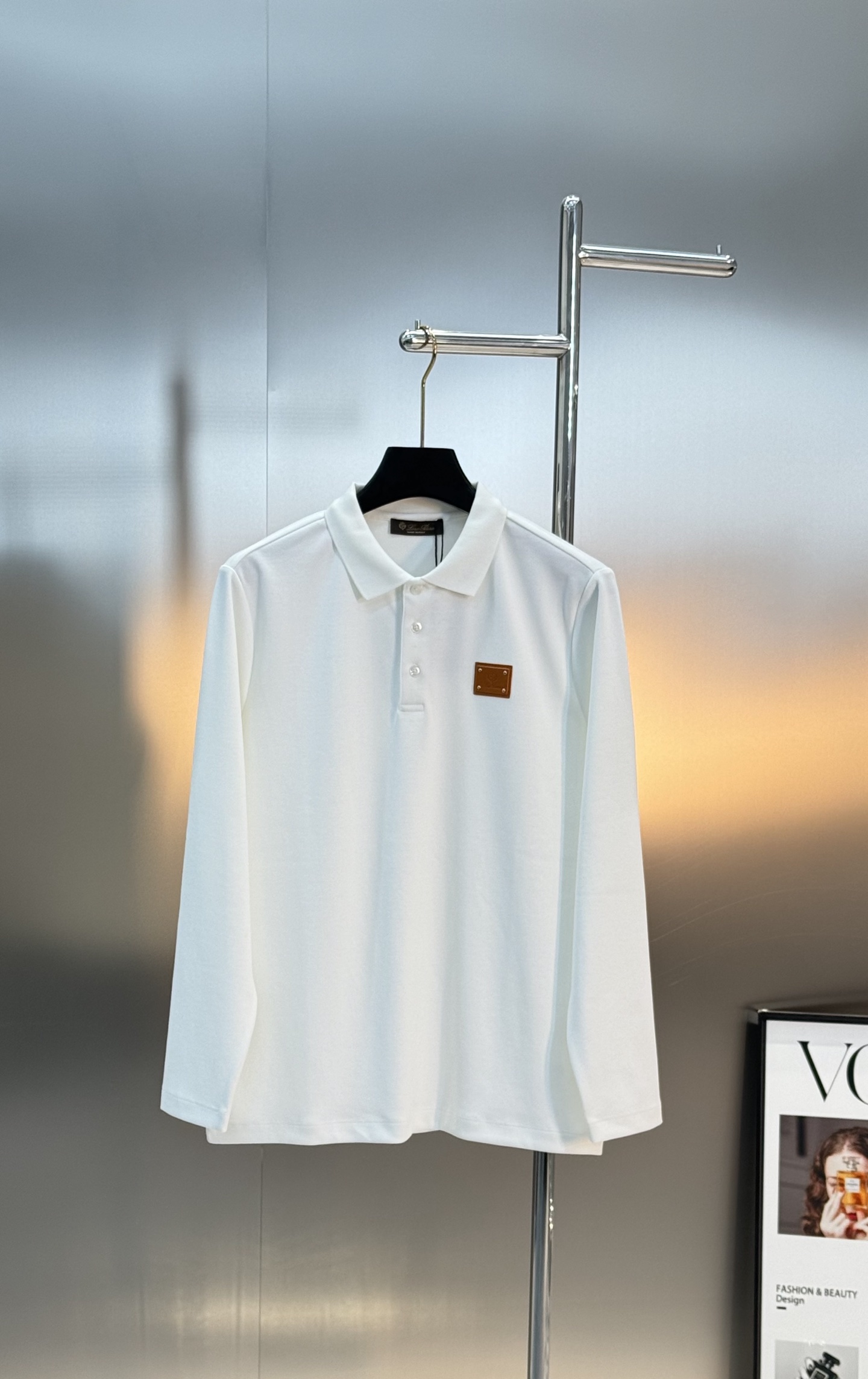 Loro Piana诺悠翩雅* 2025s新款长袖Polo衫.秋冬必备单品推荐！经典lP🆕标识.3D立体