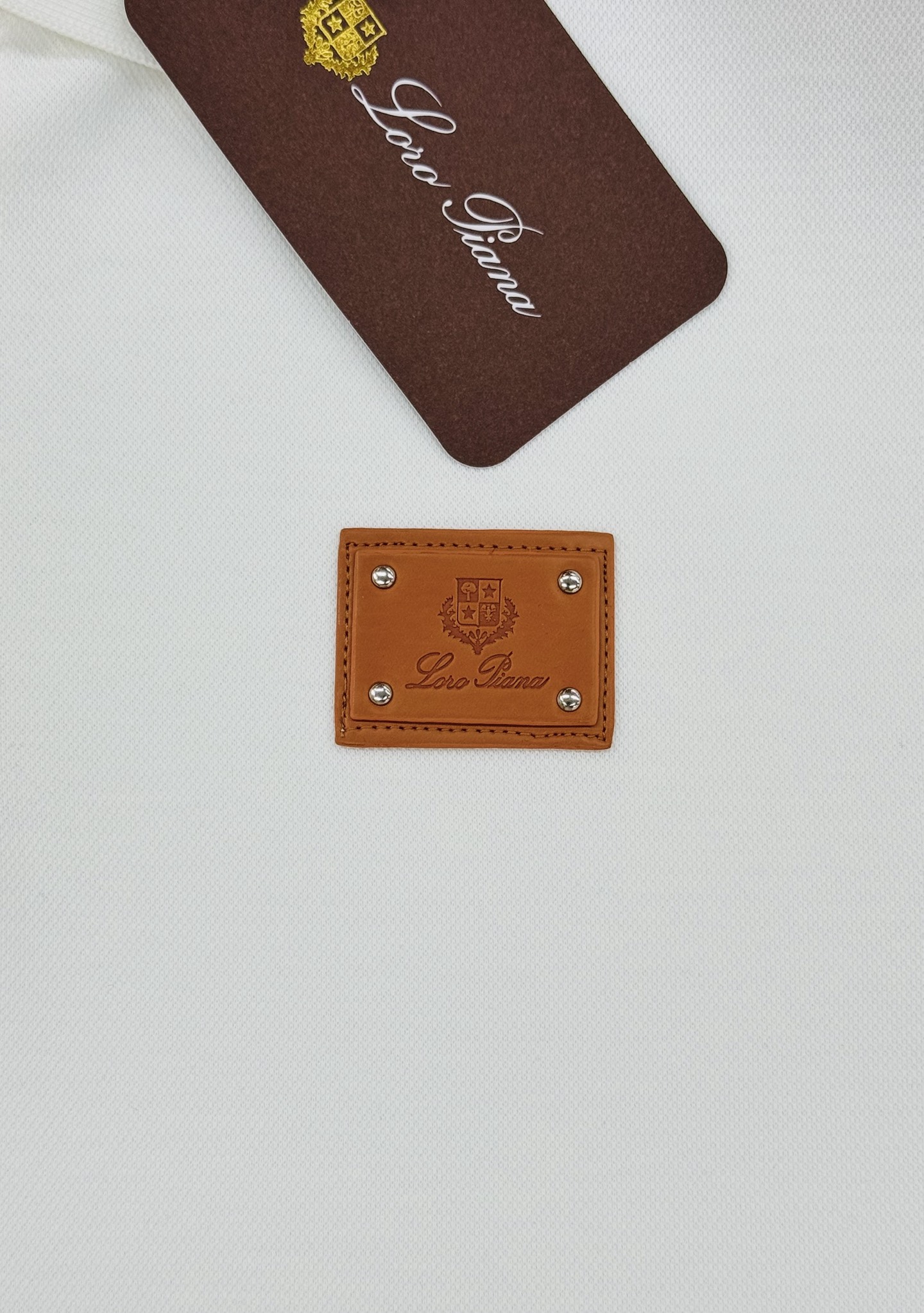 Loro Piana诺悠翩雅* 2025s新款长袖Polo衫.秋冬必备单品推荐！经典lP🆕标识.3D立体