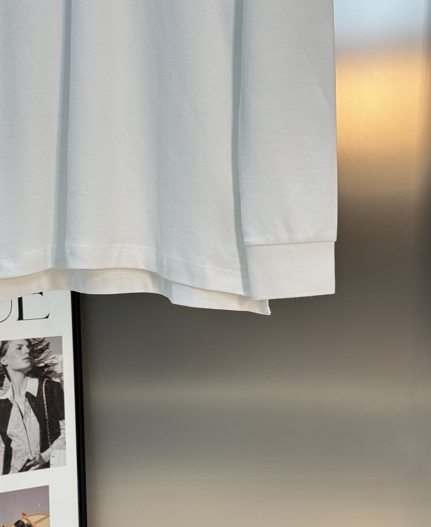 Burberry经典珠地棉刺绣Polo衫，秋冬长袖款推荐❤️胸前战马徽标低调精致，低调又高级!细节满分.