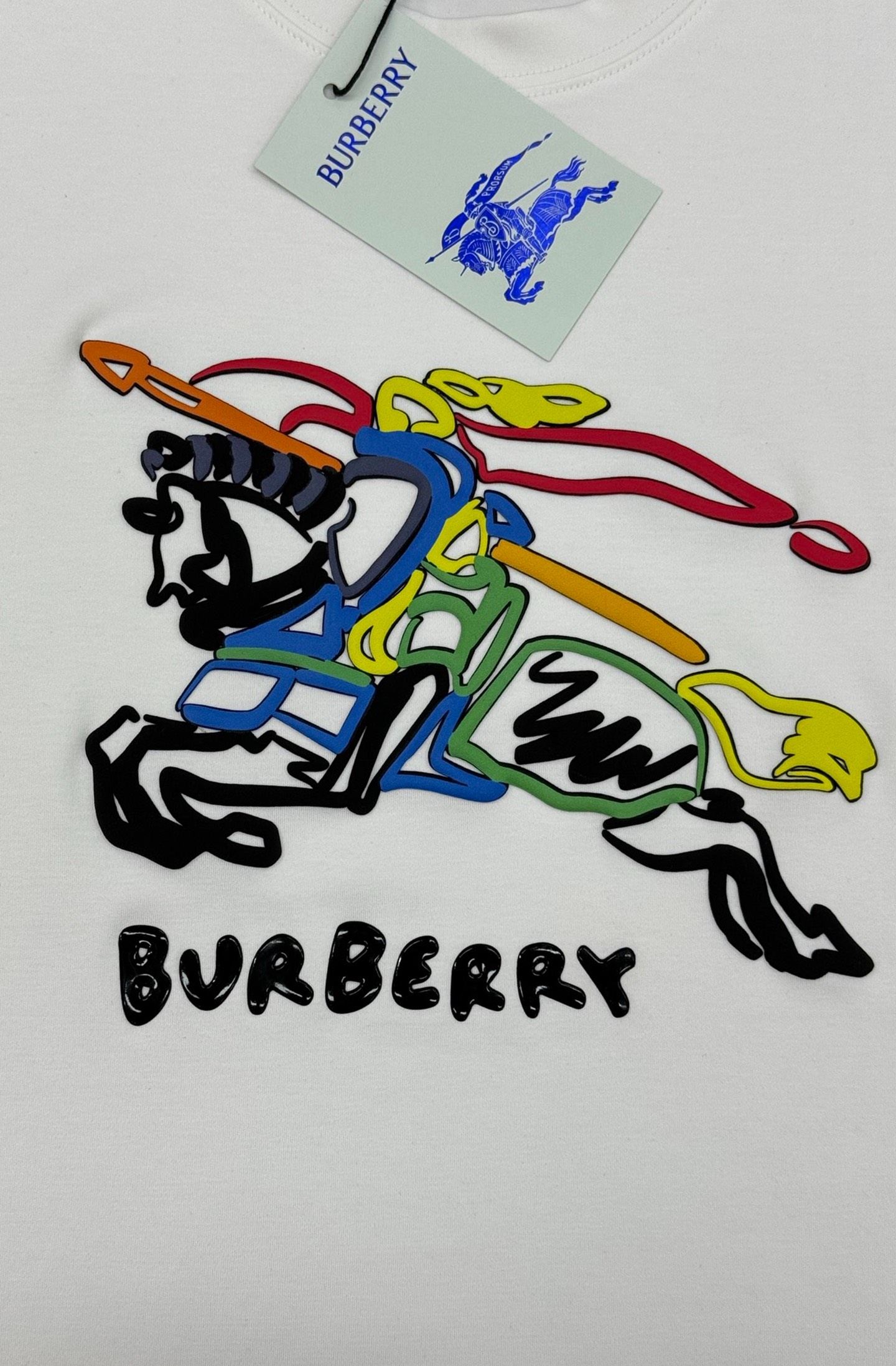 BBR*巴宝莉25s新款莫代尔长袖T恤❤️重工绣花款推荐～焕新升级百搭基础款，贸易公司出品！！甄选优质有