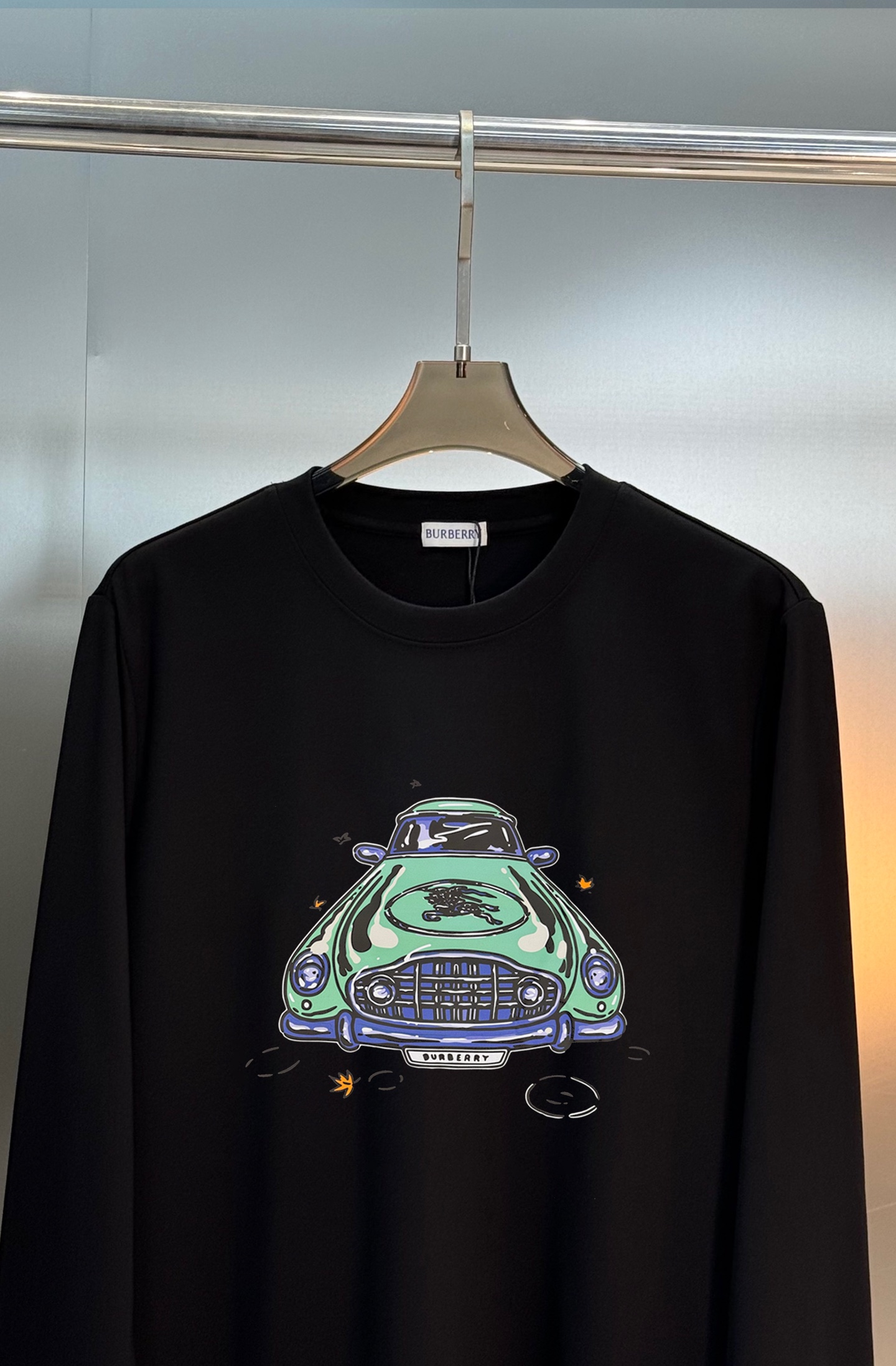 BBR*巴宝-莉25s新款莫代尔长袖T恤.焕新升级百搭基础款，贸易公司出品！！甄选优质有机300g莫代尔