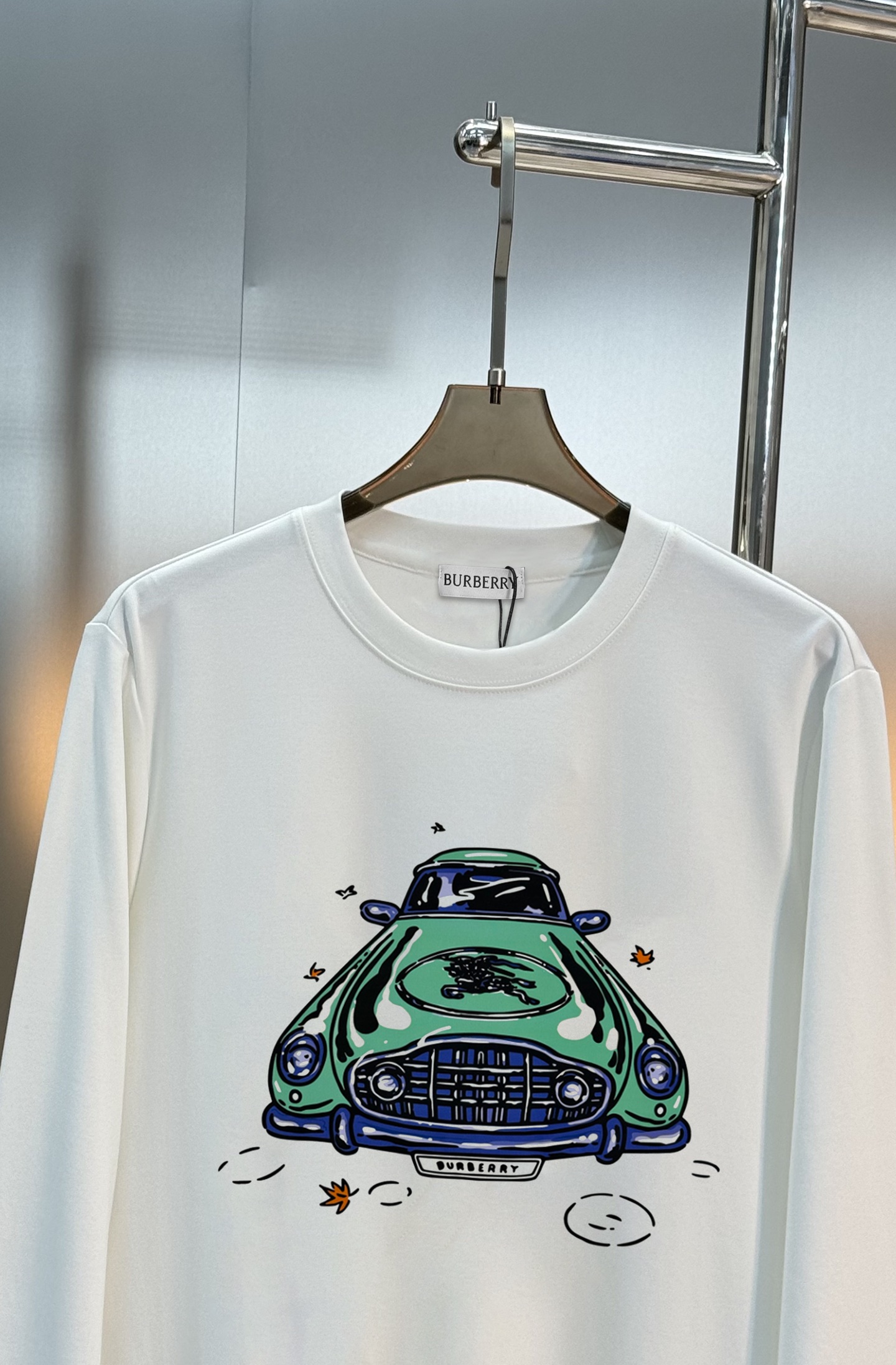 BBR*巴宝-莉25s新款莫代尔长袖T恤.焕新升级百搭基础款，贸易公司出品！！甄选优质有机300g莫代尔