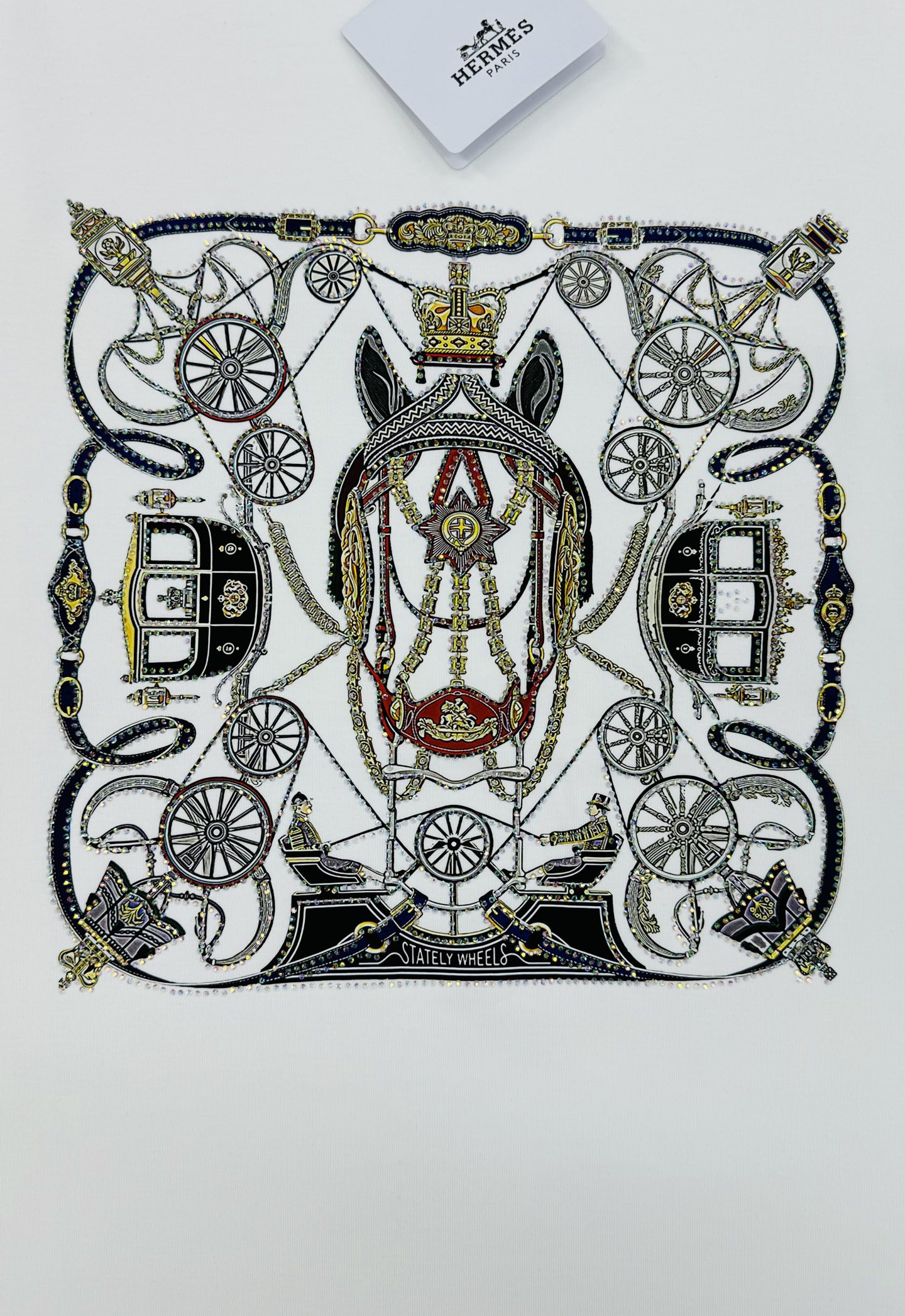 HERME*爱马*25s新款莫代尔长袖T恤.色彩搭配非常丰富.适合时尚街头潮流品牌图形搭配！规则型四方连