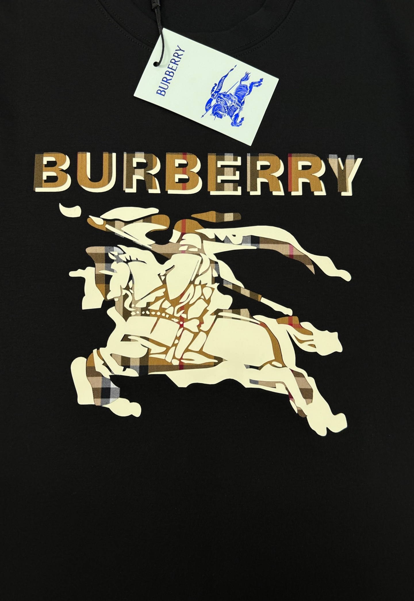 BBR*巴宝莉25s新款战马长袖莫代尔T恤.焕新升级百搭基础款，贸易公司出品！！甄选优质有机300g莫代