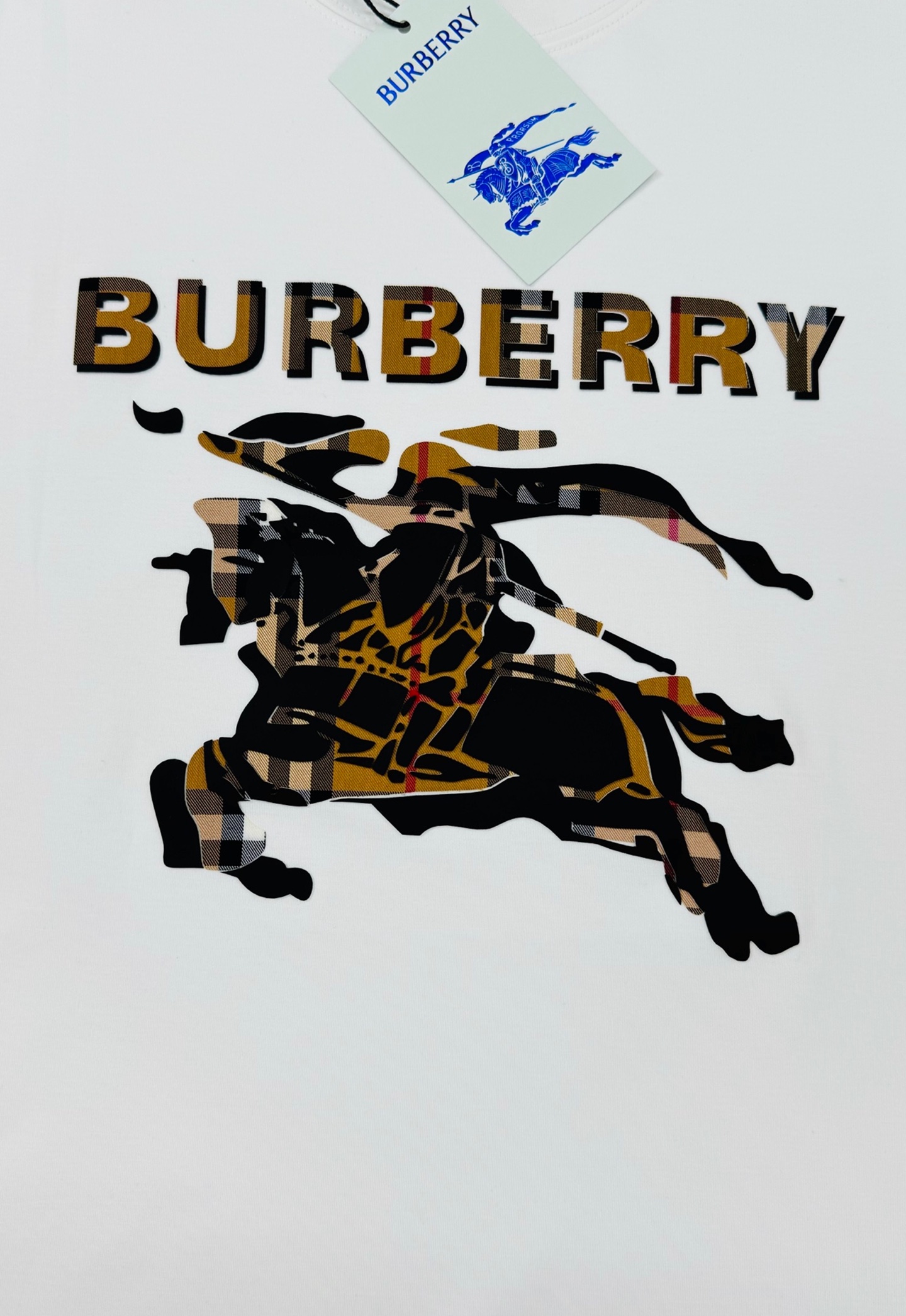 BBR*巴宝莉25s新款战马长袖莫代尔T恤.焕新升级百搭基础款，贸易公司出品！！甄选优质有机300g莫代