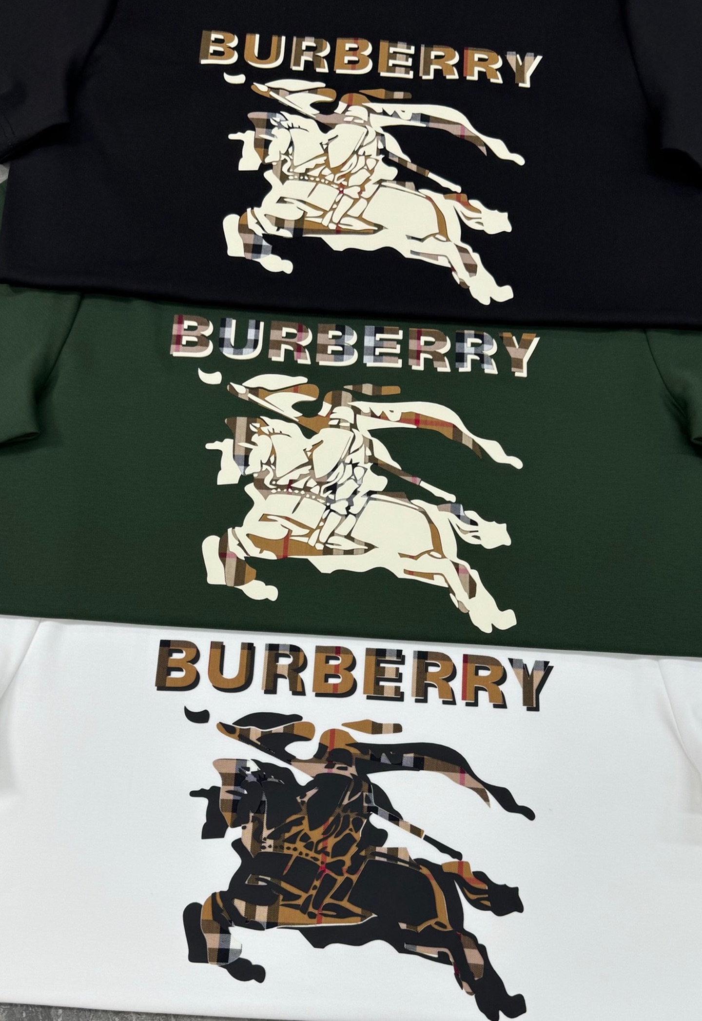 BBR*巴宝莉25s新款战马长袖莫代尔T恤.焕新升级百搭基础款，贸易公司出品！！甄选优质有机300g莫代