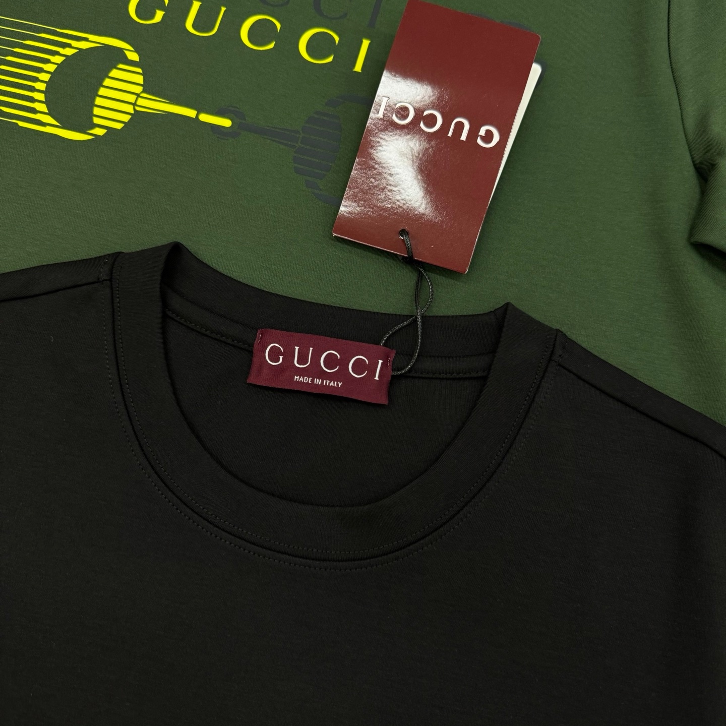 GUCC*古-齐25s新品莫代尔长袖T恤.非常趣味的即视感！！！胸前经典多彩徽标费时费工，双层烫画工艺.