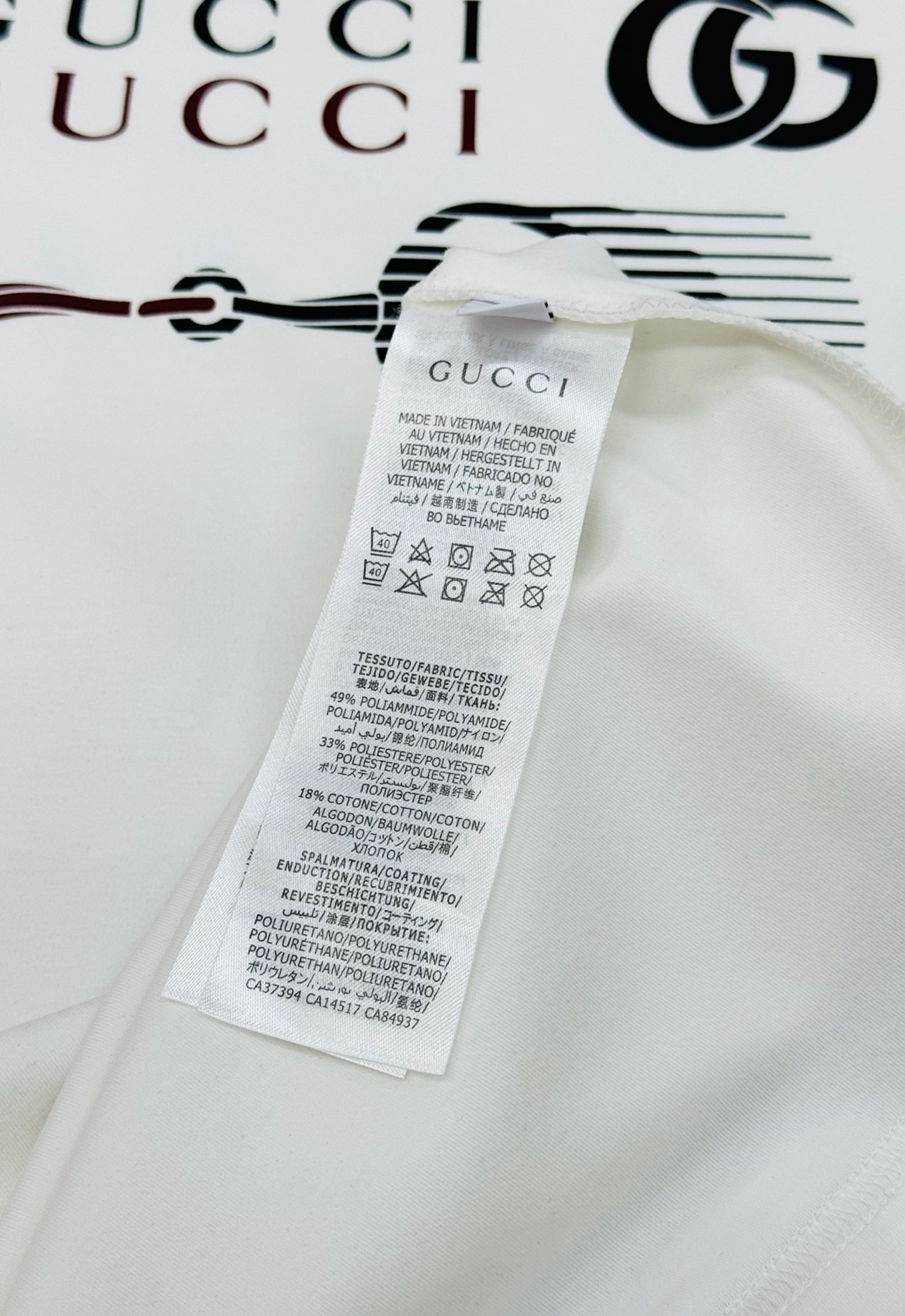 GUCC*古-齐25s新品莫代尔长袖T恤.非常趣味的即视感！！！胸前经典多彩徽标费时费工，双层烫画工艺.