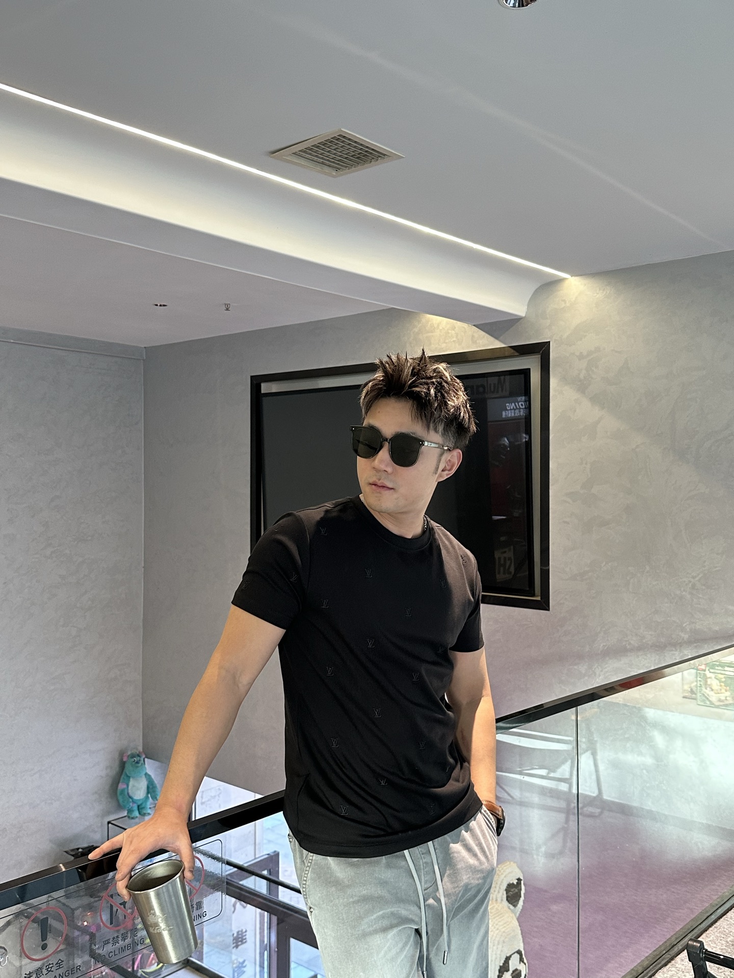 驴牌*25s新款莫代尔短袖T恤.满身重工3D字母绣花.本色绣花简单高级！高克重300g莫代尔棉.胸口老花