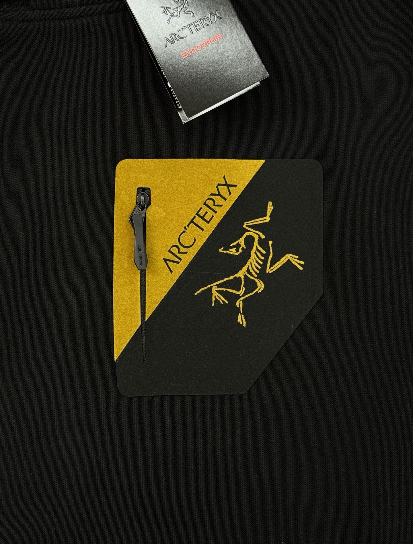 ARCTERY*始祖*鸟新款连帽卫衣.25s爆款推荐！男女同款小红书同步！胸口定制皮牌.原版拉锁精致鸟搭