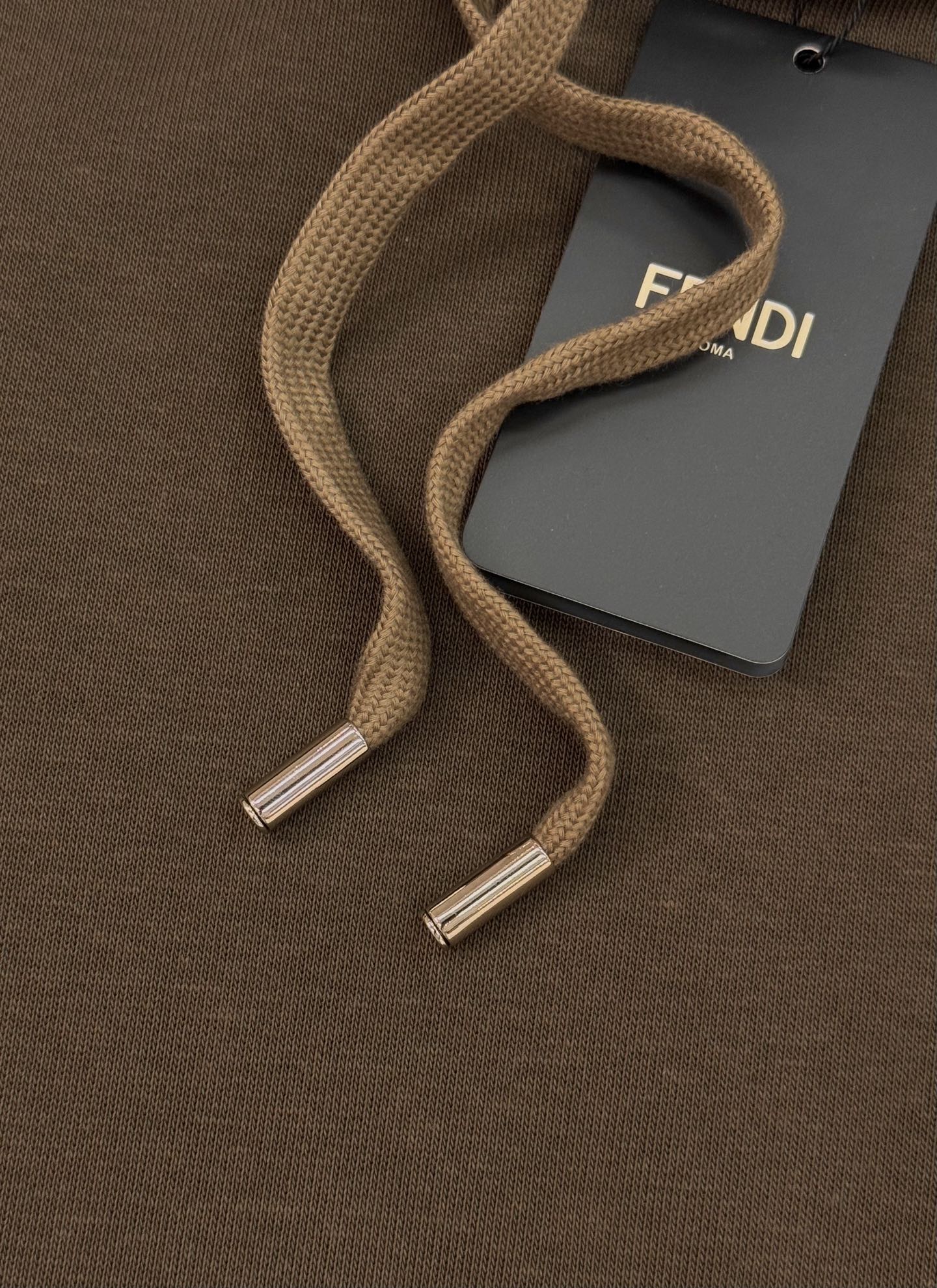 Fendi芬迪迪25S秋冬新款连帽卫衣.男女同款～胸口最新立体烫画大牌刺绣经典FF设计.同色系高级好看.