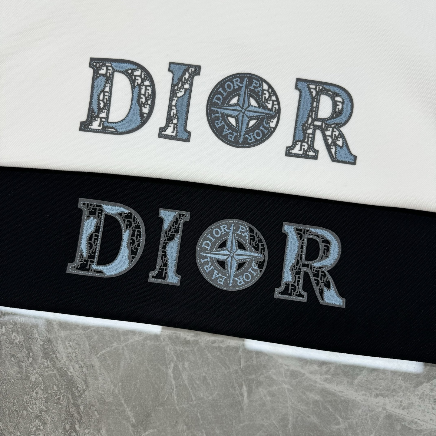 Dior迪奥25s新款天丝连帽卫衣.石头岛联名款.胸前经典字母3D绣花烫画设计.减龄耐看！简单高级.辨识