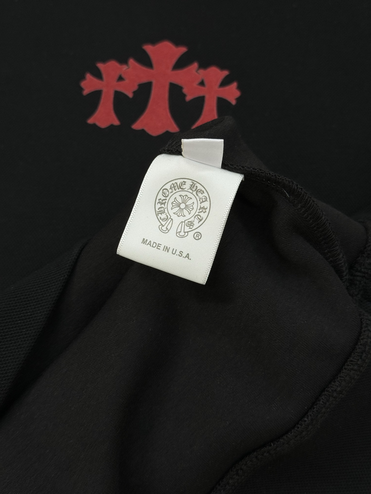 ChromeHearts*克罗心25s新款连帽卫衣.男女同款！经典十字造型颜值担当.张扬个性图形字母搭配