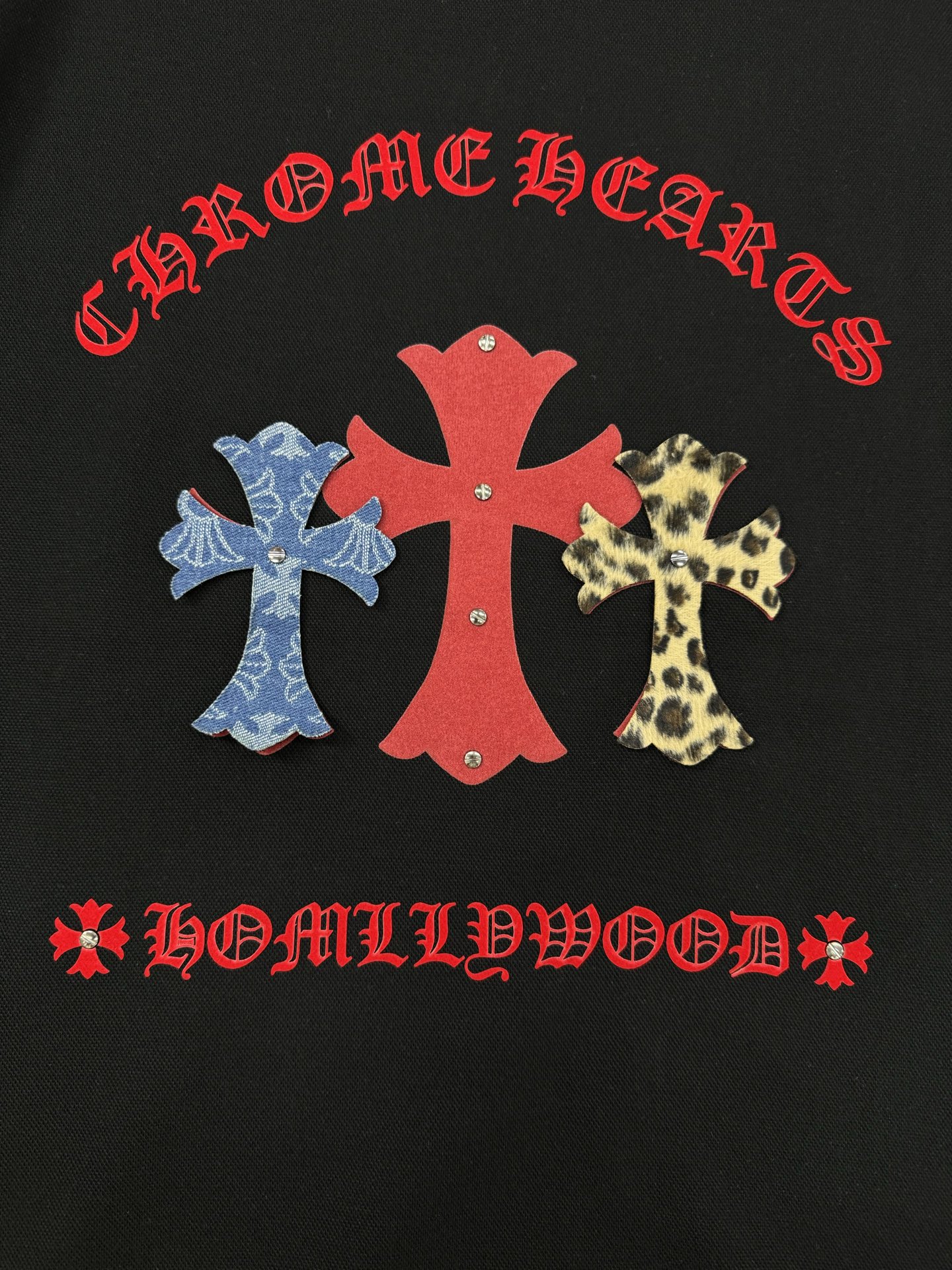 ChromeHearts*克罗心25s新款连帽卫衣.男女同款！经典十字造型颜值担当.张扬个性图形字母搭配