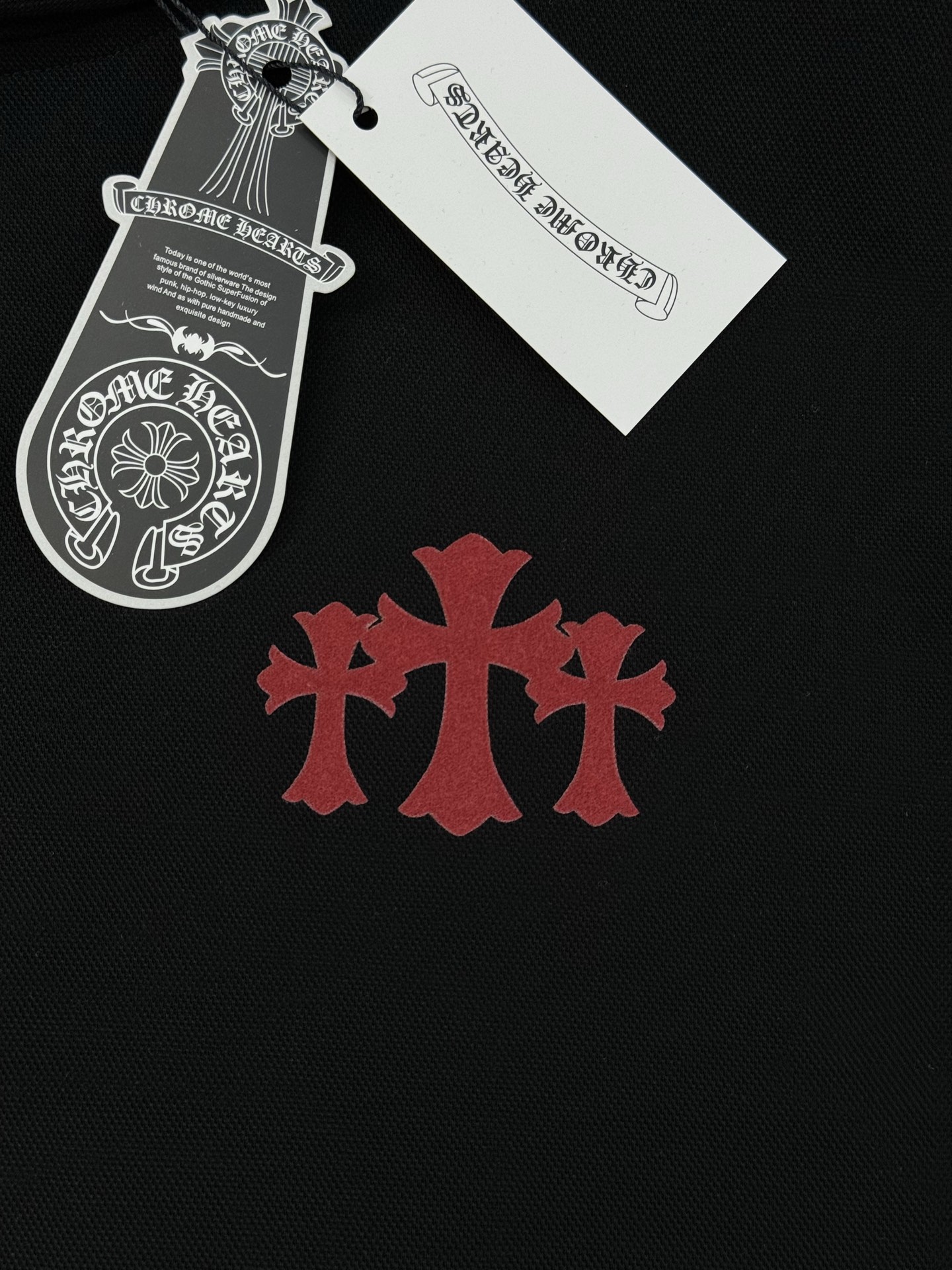 ChromeHearts*克罗心25s新款连帽卫衣.男女同款！经典十字造型颜值担当.张扬个性图形字母搭配