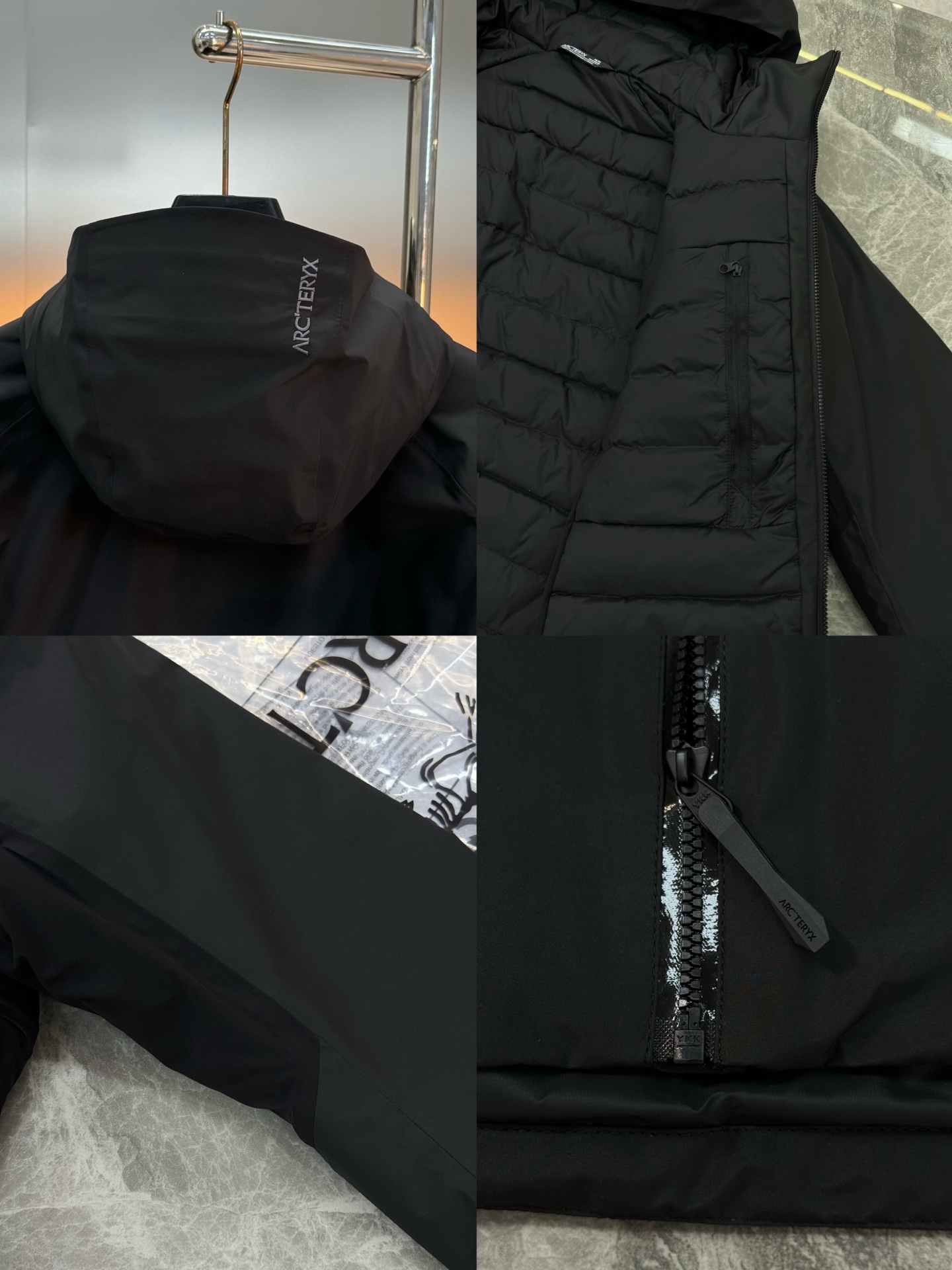 ARC’TERYX Solano Down羽绒软壳冲锋衣🆕原单推荐❤️防风防泼水，简约设计高定专业户外面