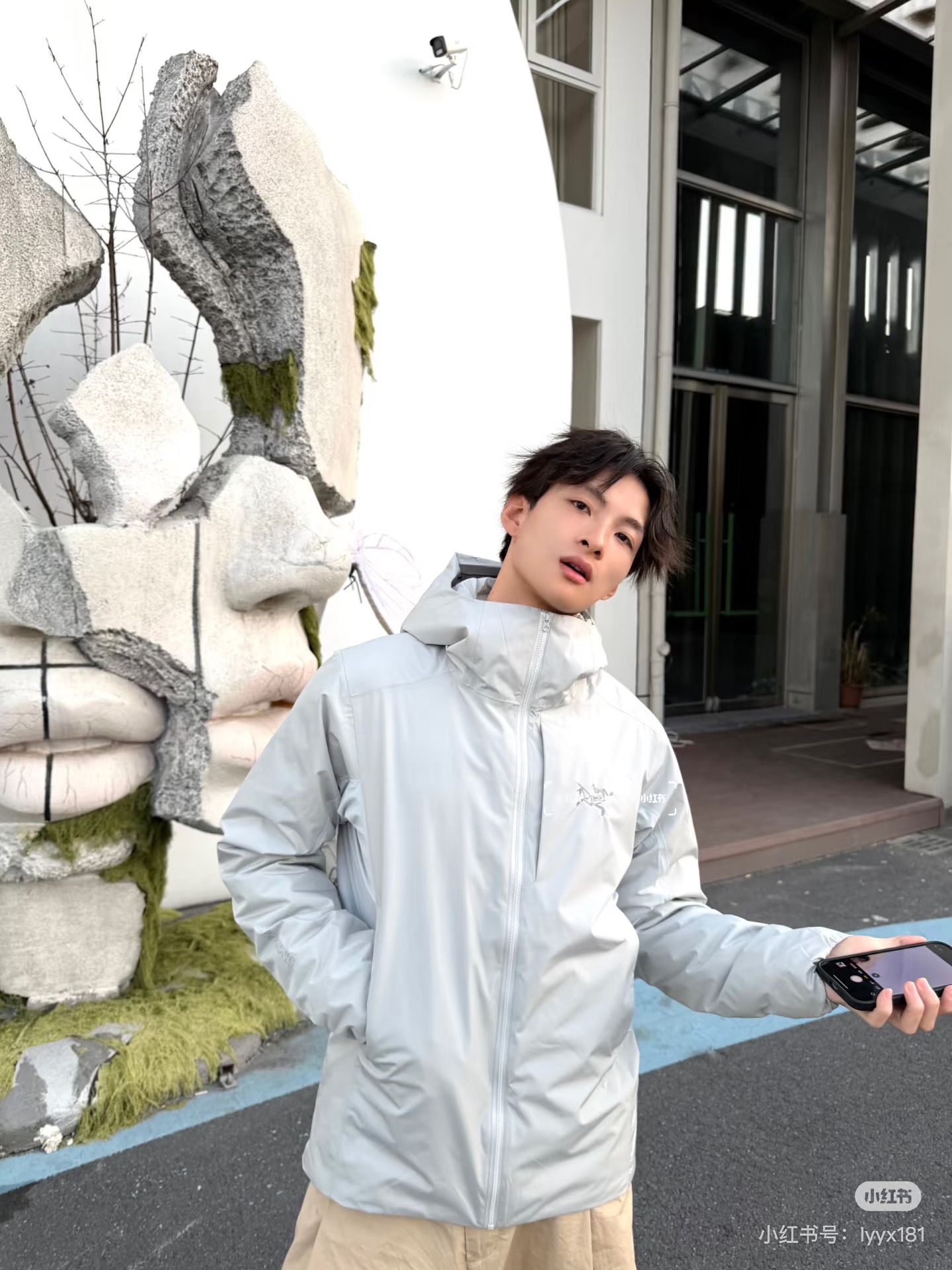 ARC’TERYX Solano Down羽绒软壳冲锋衣🆕原单推荐❤️防风防泼水，简约设计高定专业户外面