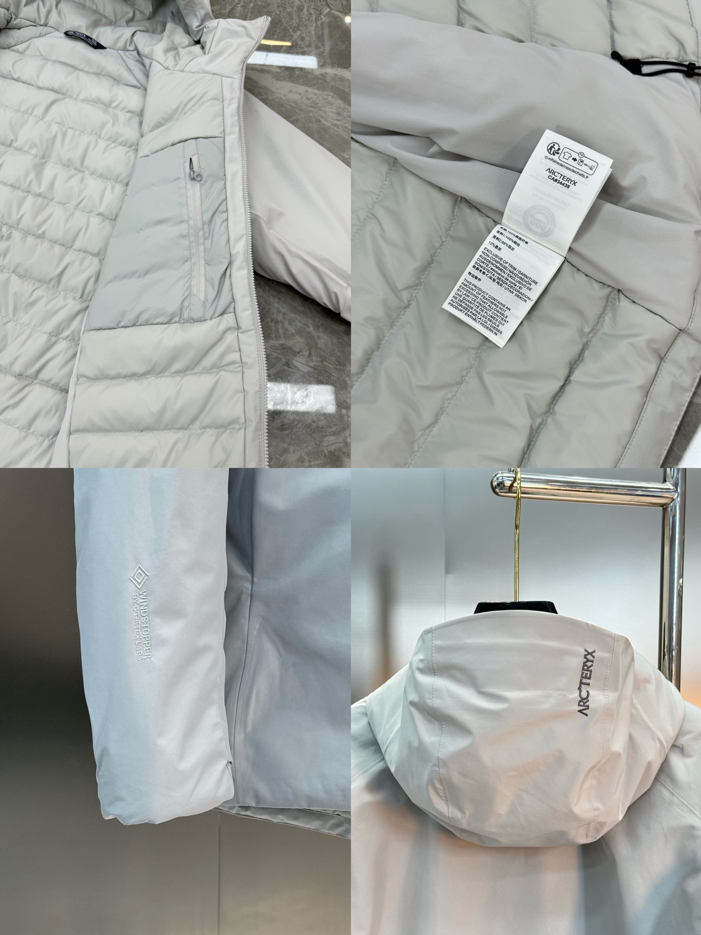 ARC’TERYX Solano Down羽绒软壳冲锋衣🆕原单推荐❤️防风防泼水，简约设计高定专业户外面