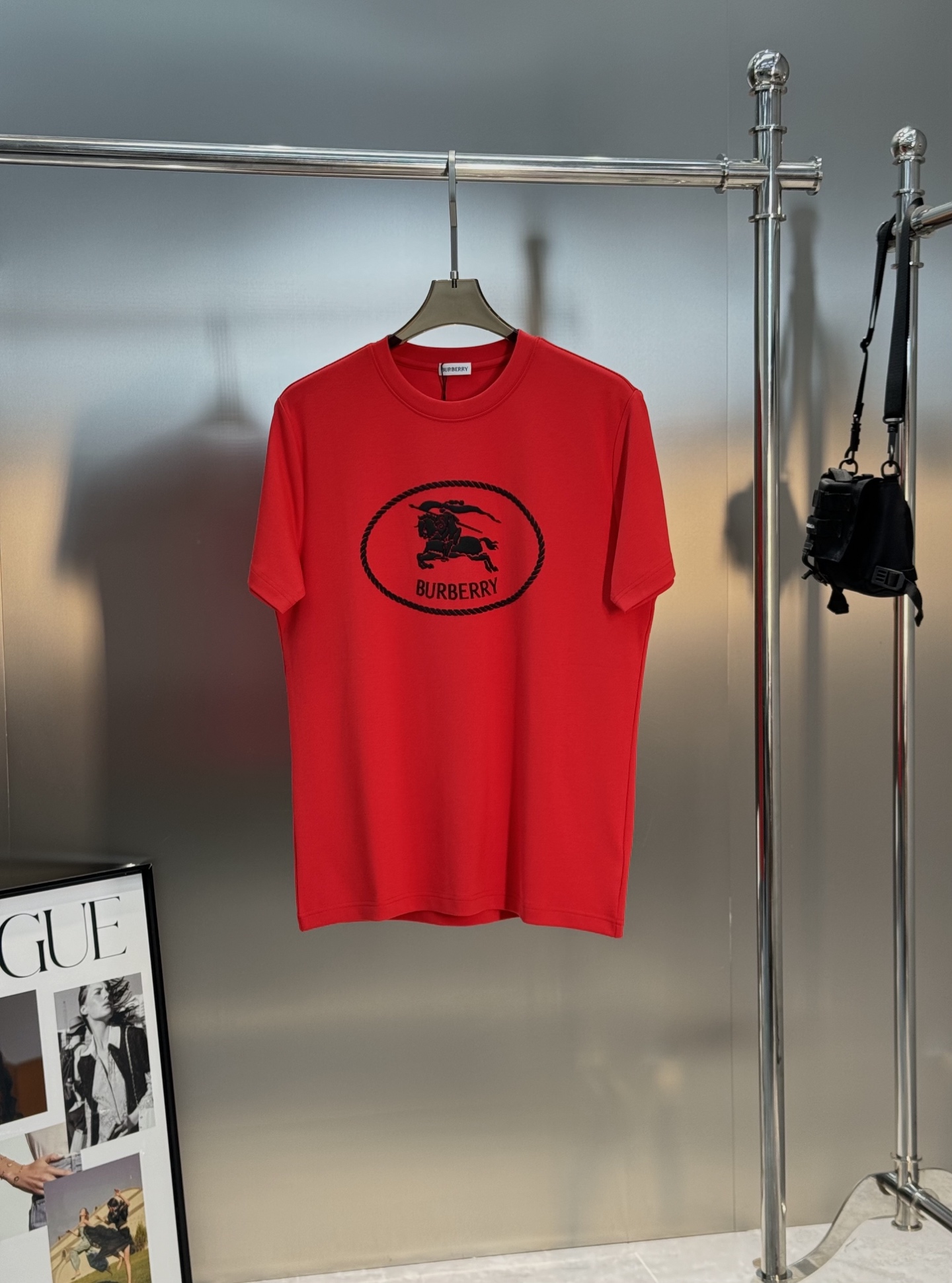 BBR*巴宝莉25s新款战马T恤.新品推荐！焕新升级百搭基础款，贸易公司出品！！甄选优质有机300g莫代