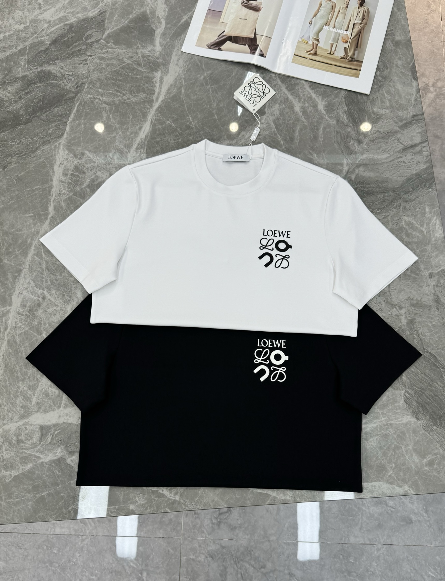 LOEW*E罗意威25s新品莫代尔T恤.联名昂跑原单品质！高品质280g莫代尔面料.超柔软超级质感.舒适