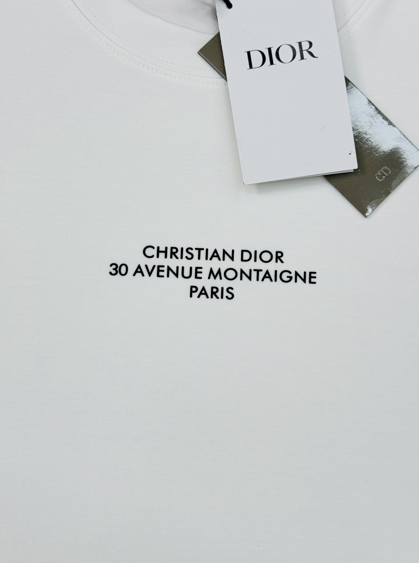 Dior迪奥25s新款莫代尔T恤.焕新升级百搭基础款，贸易公司出品！！甄选优质有机300g莫代尔棉面料，