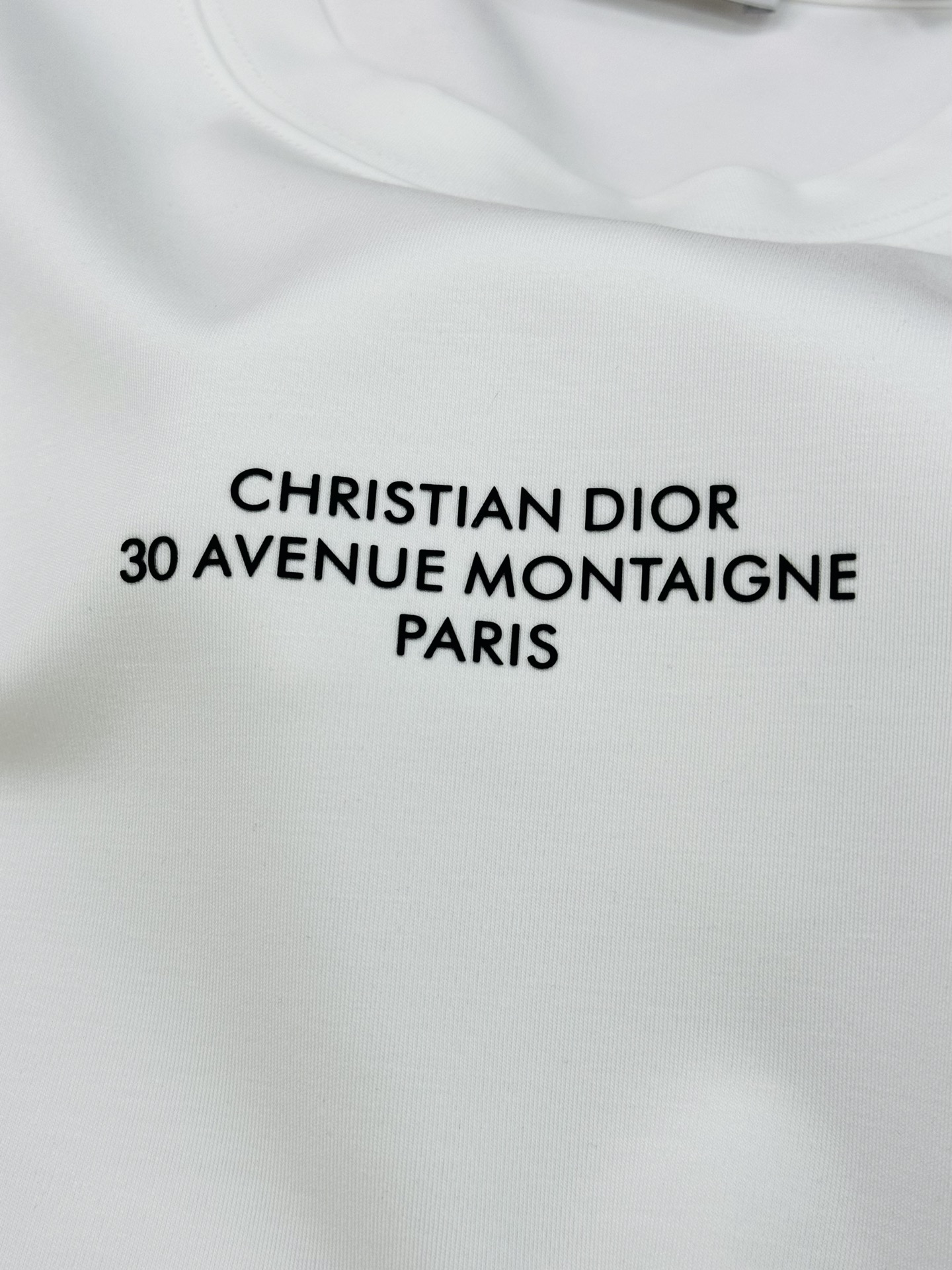 Dior迪奥25s新款莫代尔T恤.焕新升级百搭基础款，贸易公司出品！！甄选优质有机300g莫代尔棉面料，