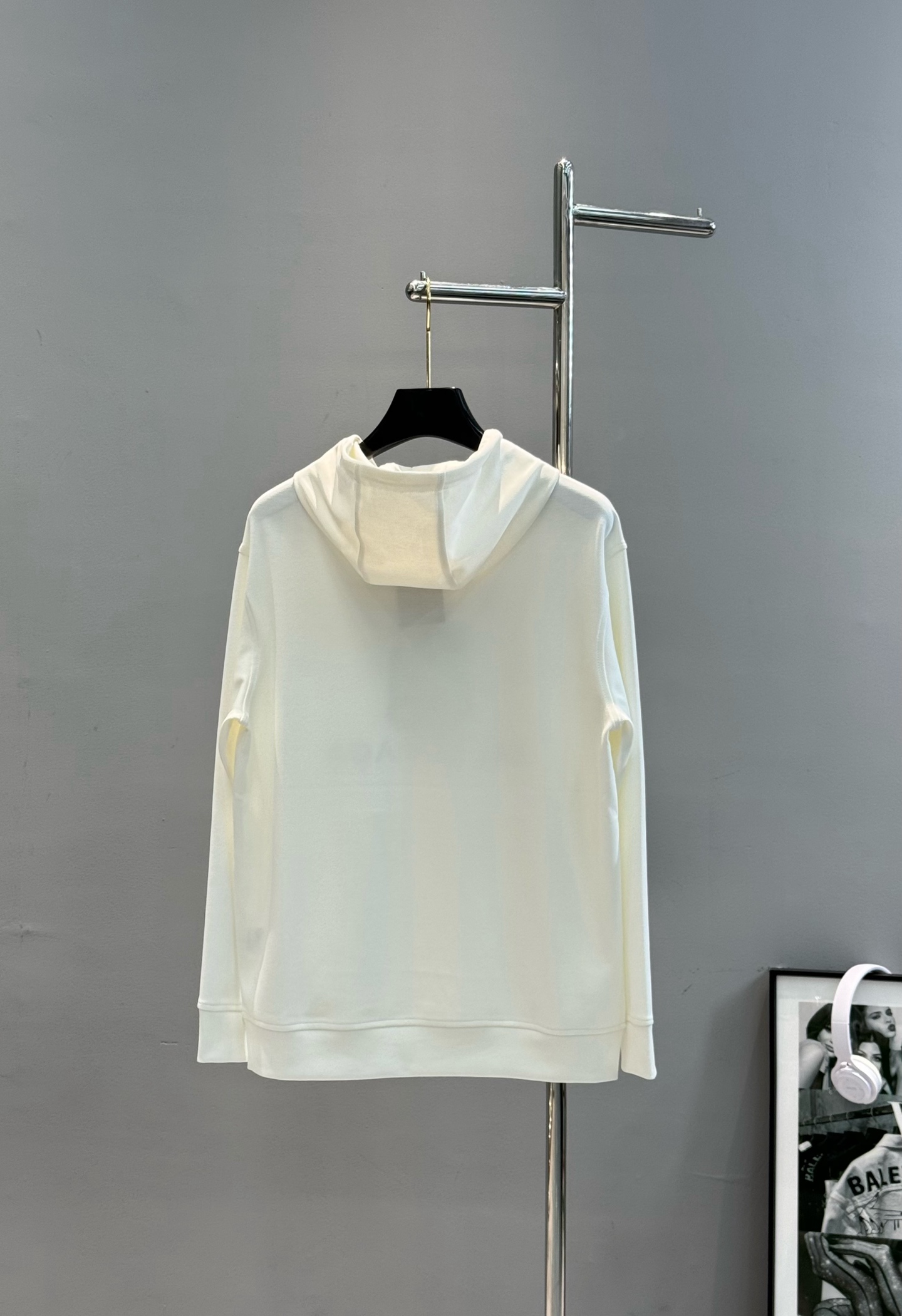BALENCIAG*巴黎世家新款连帽卫衣.男女同款推荐！优选380g天丝棉面料，柔软舒适.透气吸汗.上身