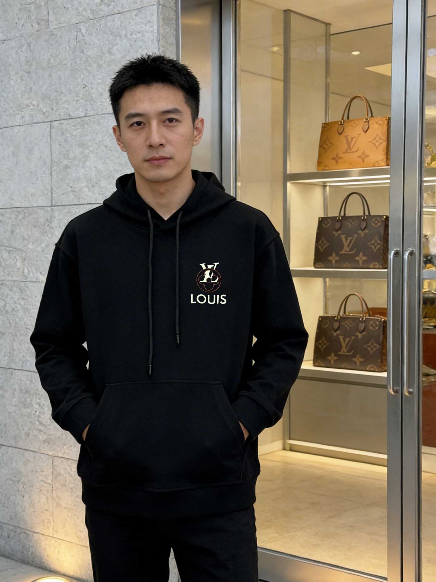 驴牌*新款连帽天丝卫衣.男女同款！品牌图形以标志性的元素做为特色，成就最火最潮的icon..甄选380g