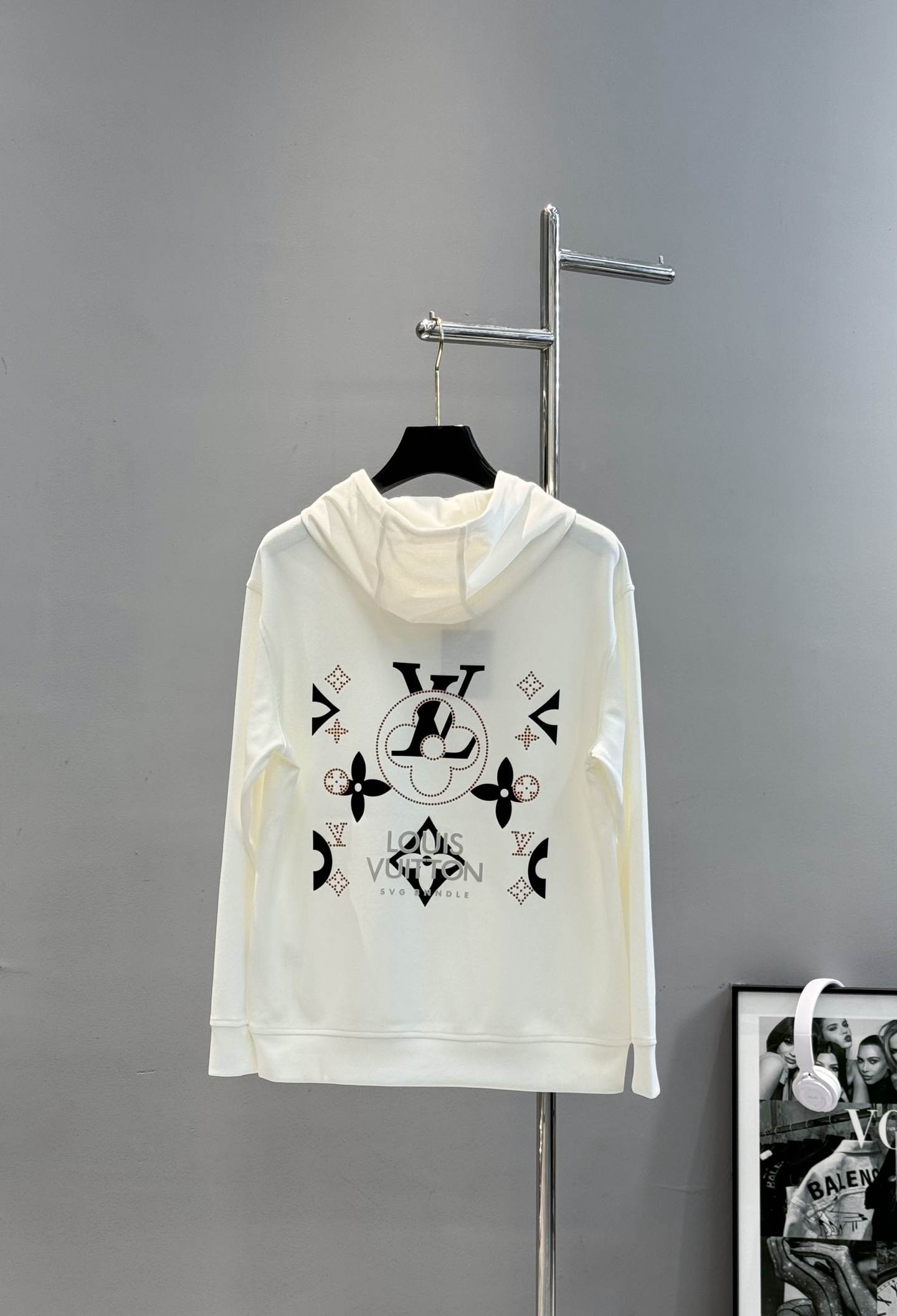 驴牌*新款连帽天丝卫衣.男女同款！品牌图形以标志性的元素做为特色，成就最火最潮的icon..甄选380g