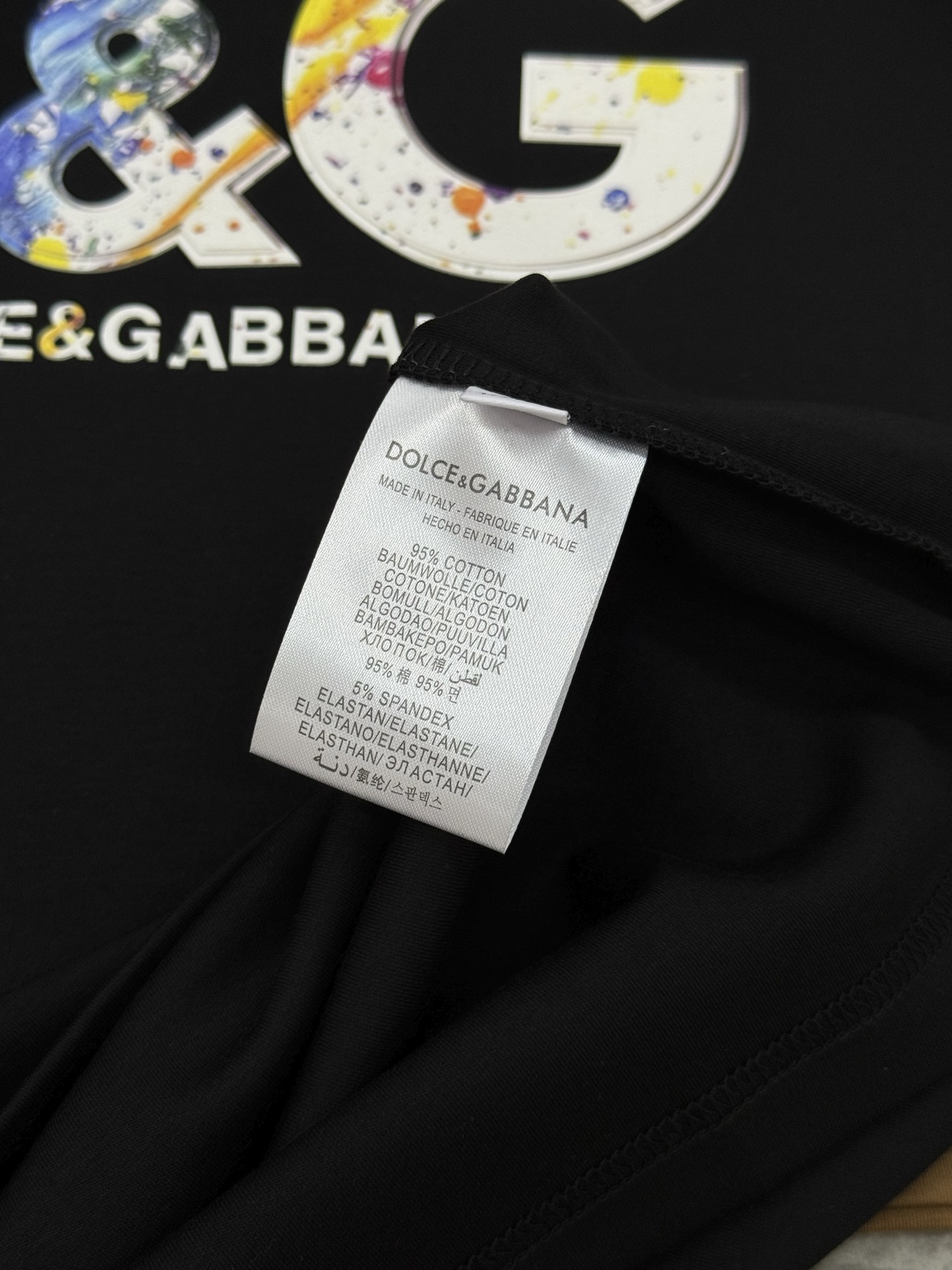 D&G*杜嘉班-纳新款莫代尔T恤.经典推荐！优选300g莫代尔棉.婴儿的触碰感觉，入手必定回购！！！面料