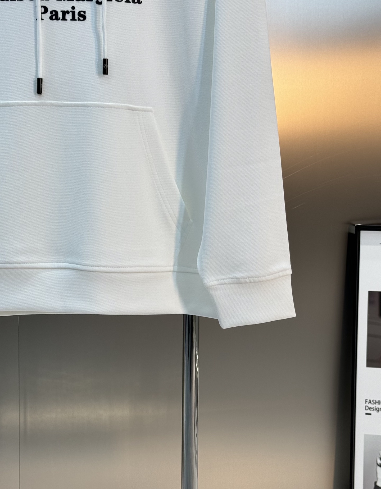 Maison Margiela新款连帽天丝卫衣.男女同款！马吉拉经典图形字母设计.特别之作！双层立体烫画