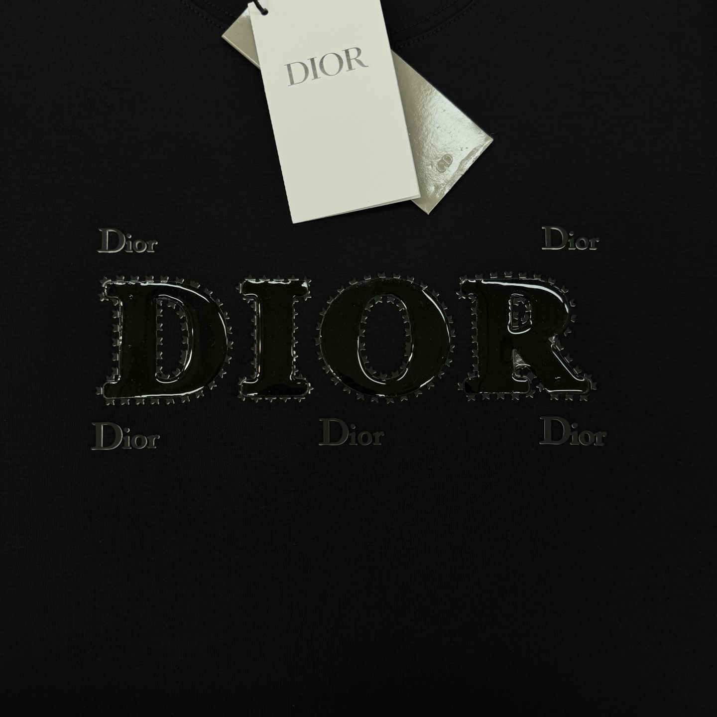 Dior迪奥新款莫代尔短袖T恤.焕新升级百搭基础款，贸易公司出品！！甄选优质有机300g莫代尔棉面料，透