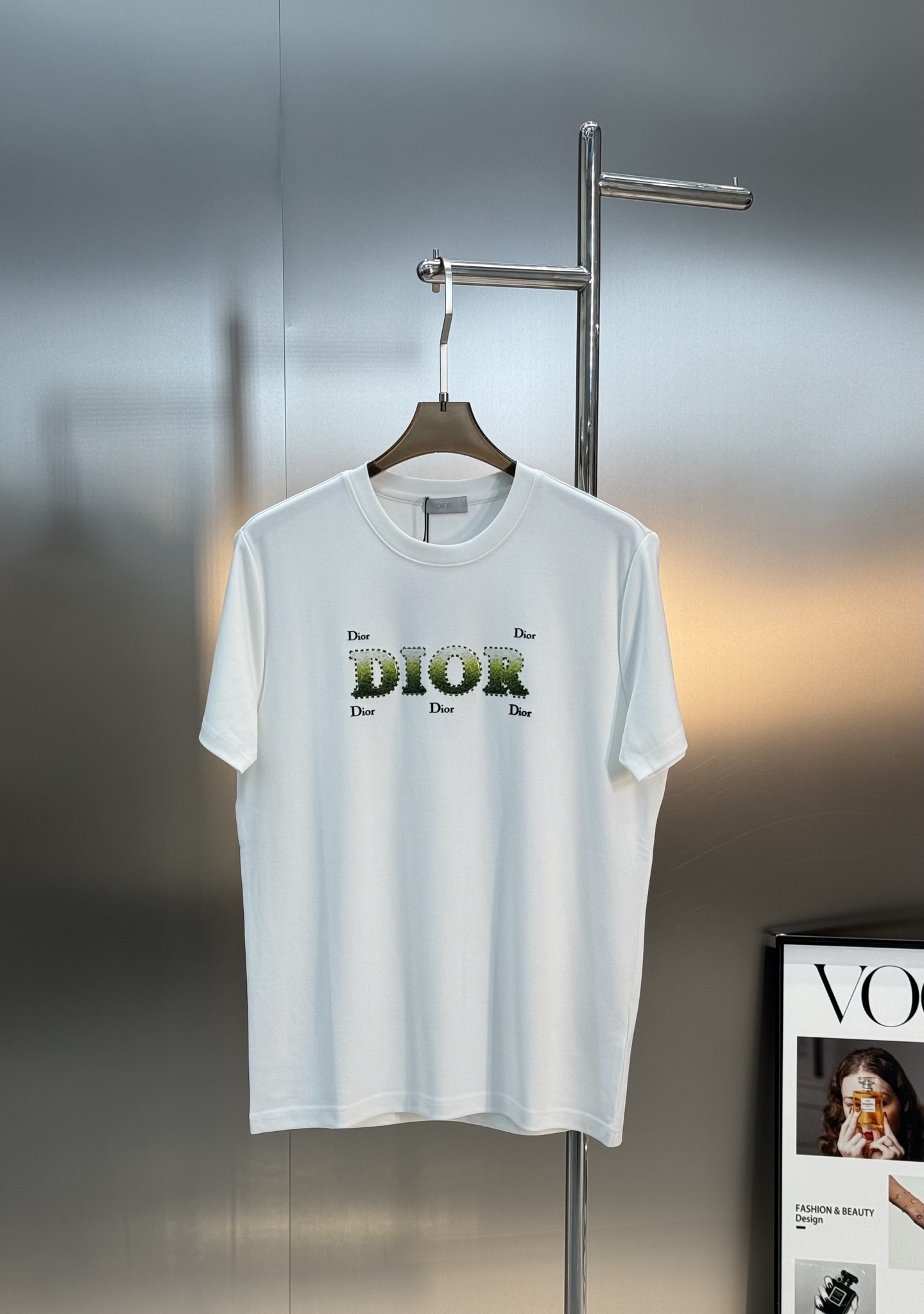 Dior迪奥新款莫代尔短袖T恤.焕新升级百搭基础款，贸易公司出品！！甄选优质有机300g莫代尔棉面料，透