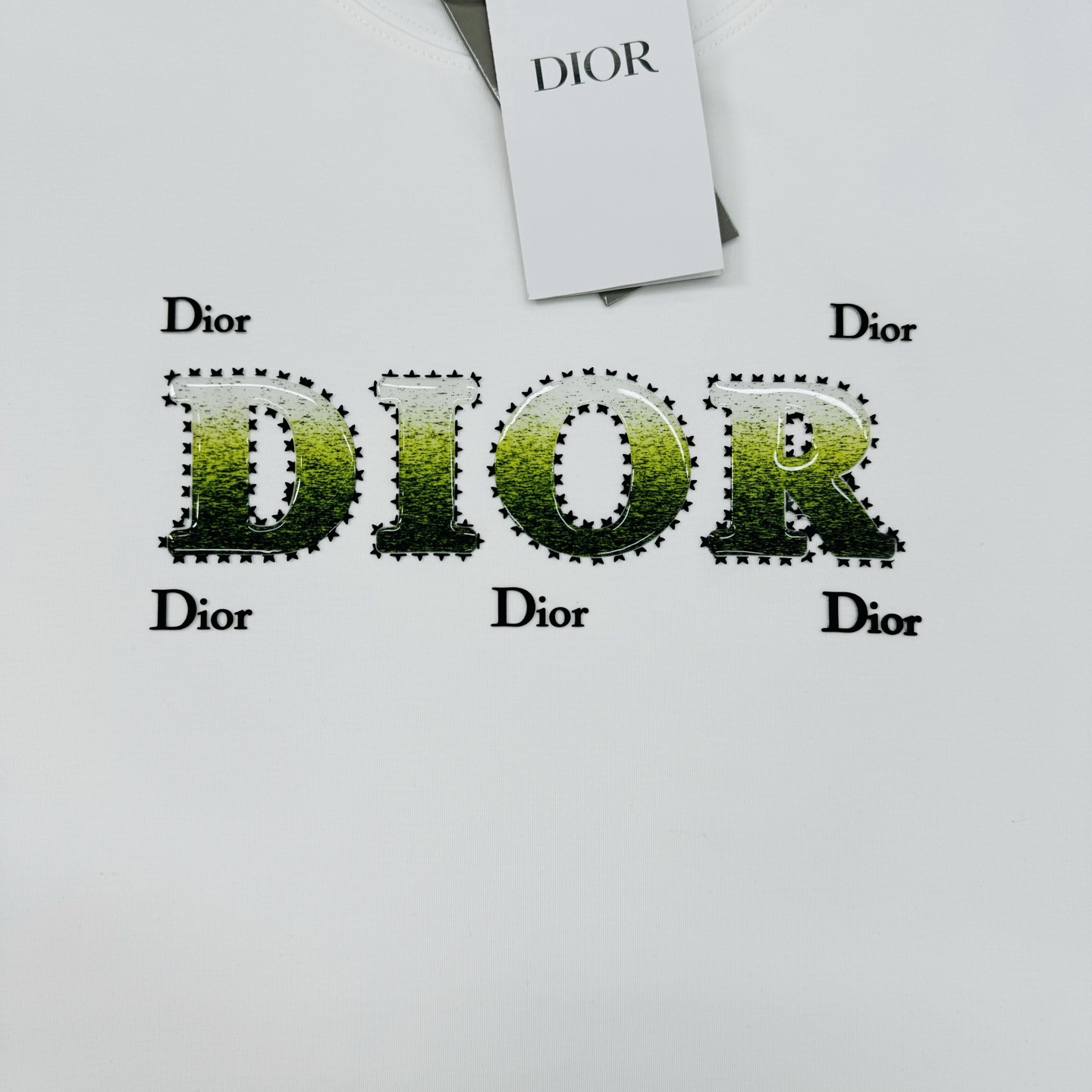 Dior迪奥新款莫代尔短袖T恤.焕新升级百搭基础款，贸易公司出品！！甄选优质有机300g莫代尔棉面料，透