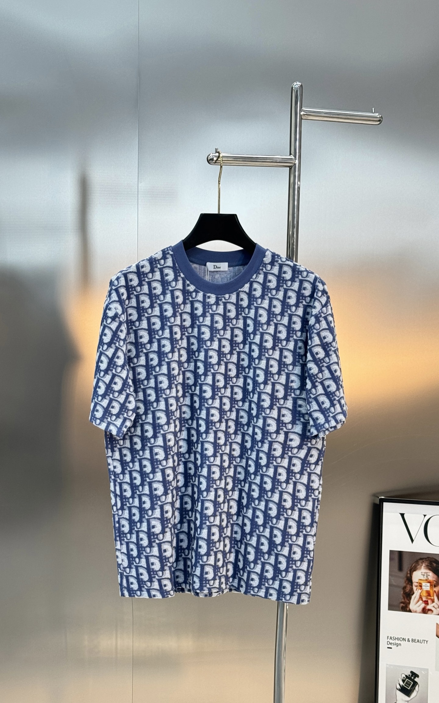 。🌾 Dior26s新品满印提花短袖.男女同款❤️满印提花短袖，采用毛巾棉材质，柔软舒适，夏天穿超合适!