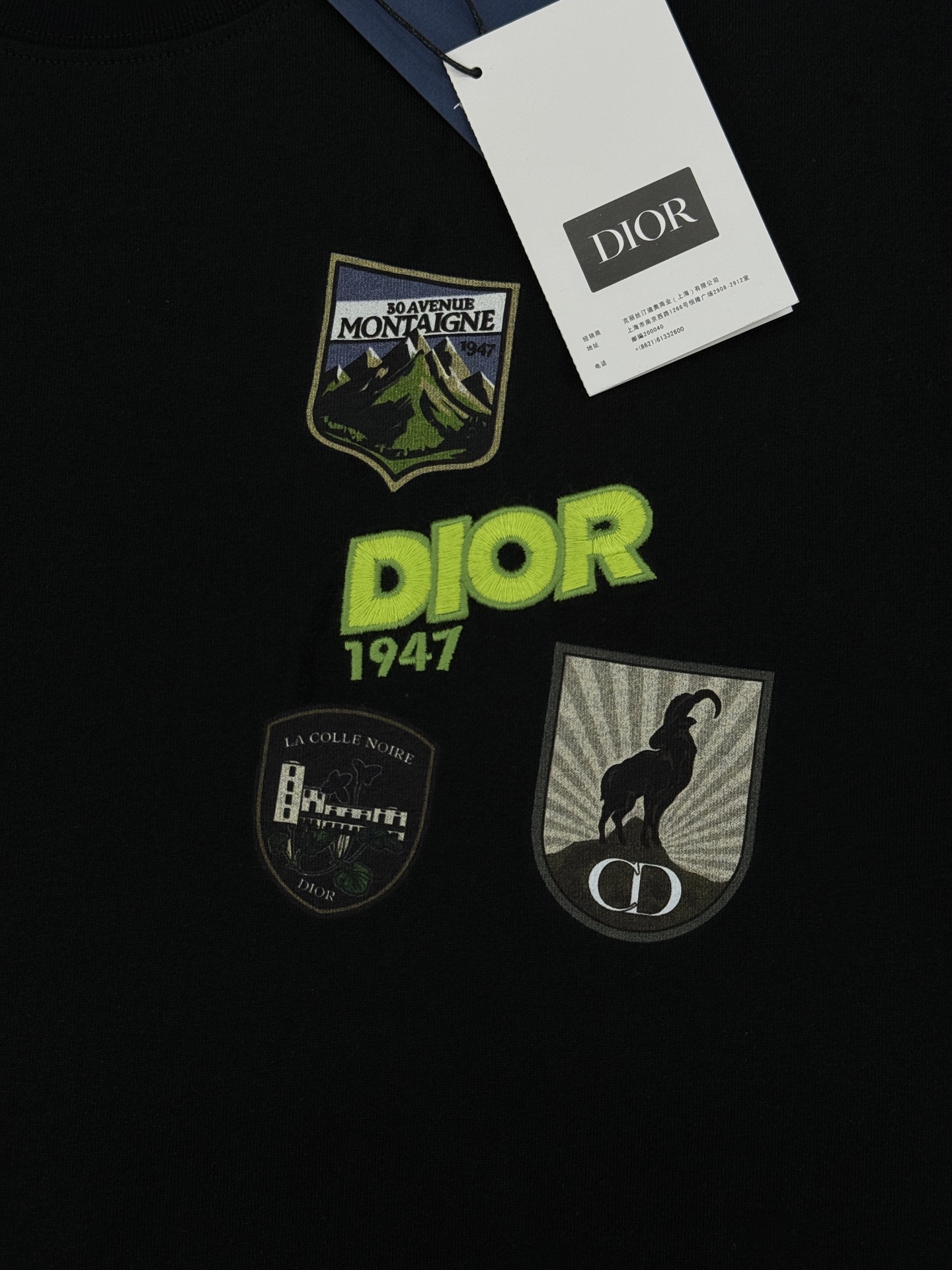 。🌾 Dior26s新品刺绣🪡T恤，小红书同步！男女同款❤️高克重纯棉材质，穿着舒适透气，日常出街超适合