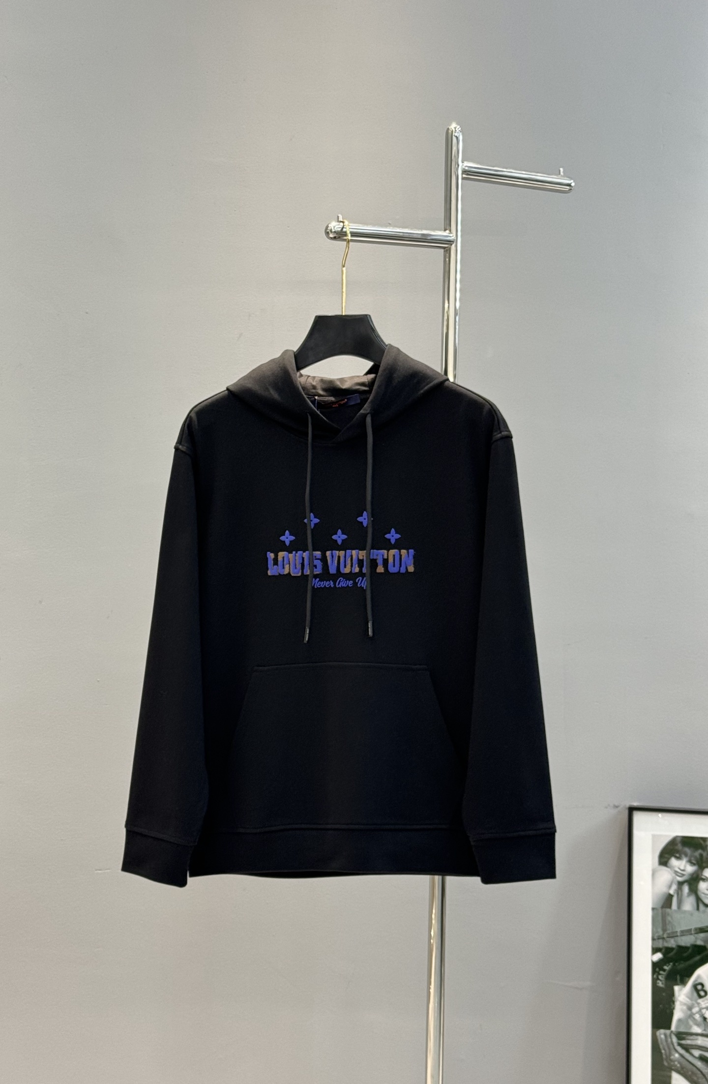 驴牌*新款星空连帽卫衣，渐变星空老花标识Logo，超有辨识度!高温烫画双层立体工艺.高品质天丝棉面料.柔