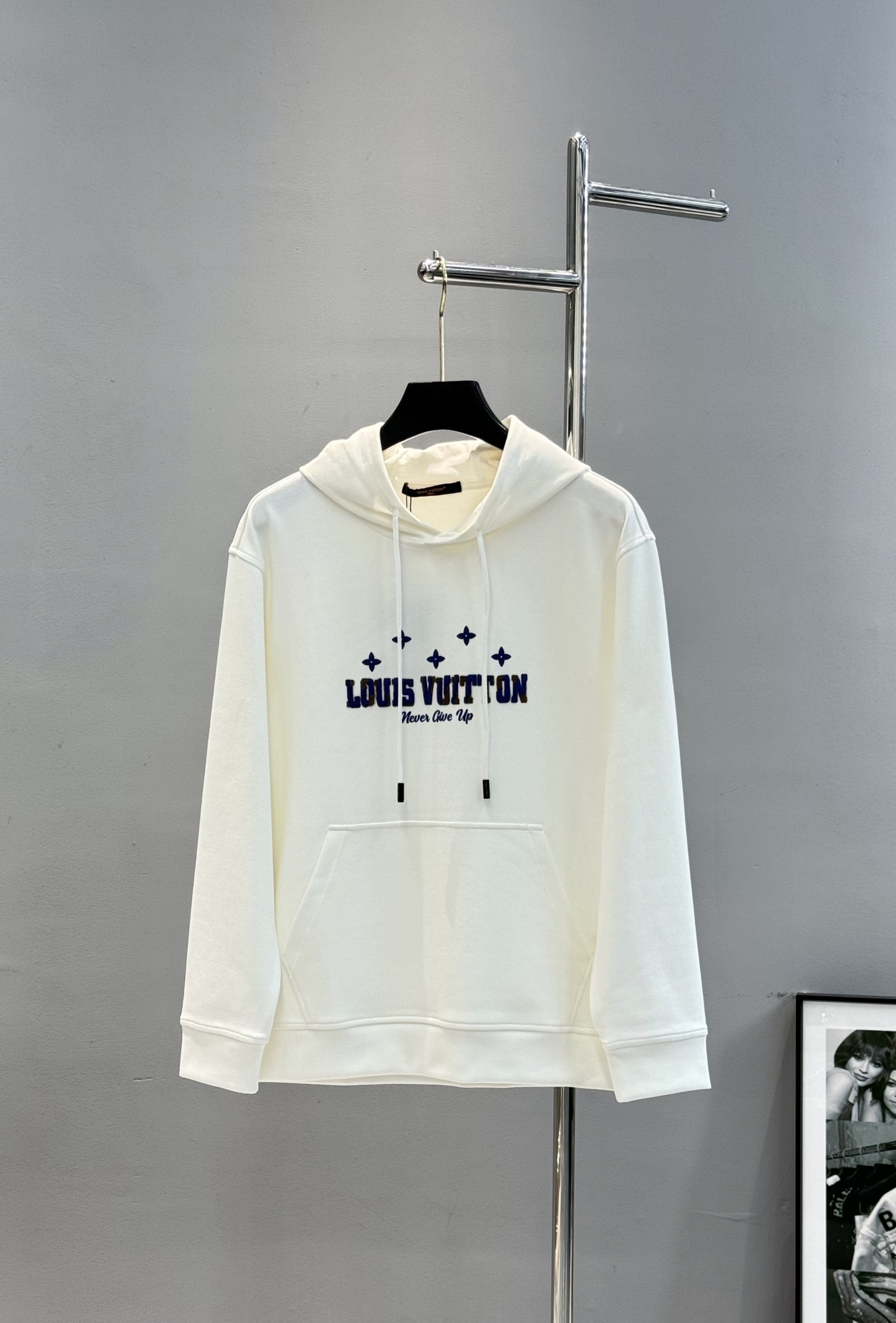 驴牌*新款星空连帽卫衣，渐变星空老花标识Logo，超有辨识度!高温烫画双层立体工艺.高品质天丝棉面料.柔