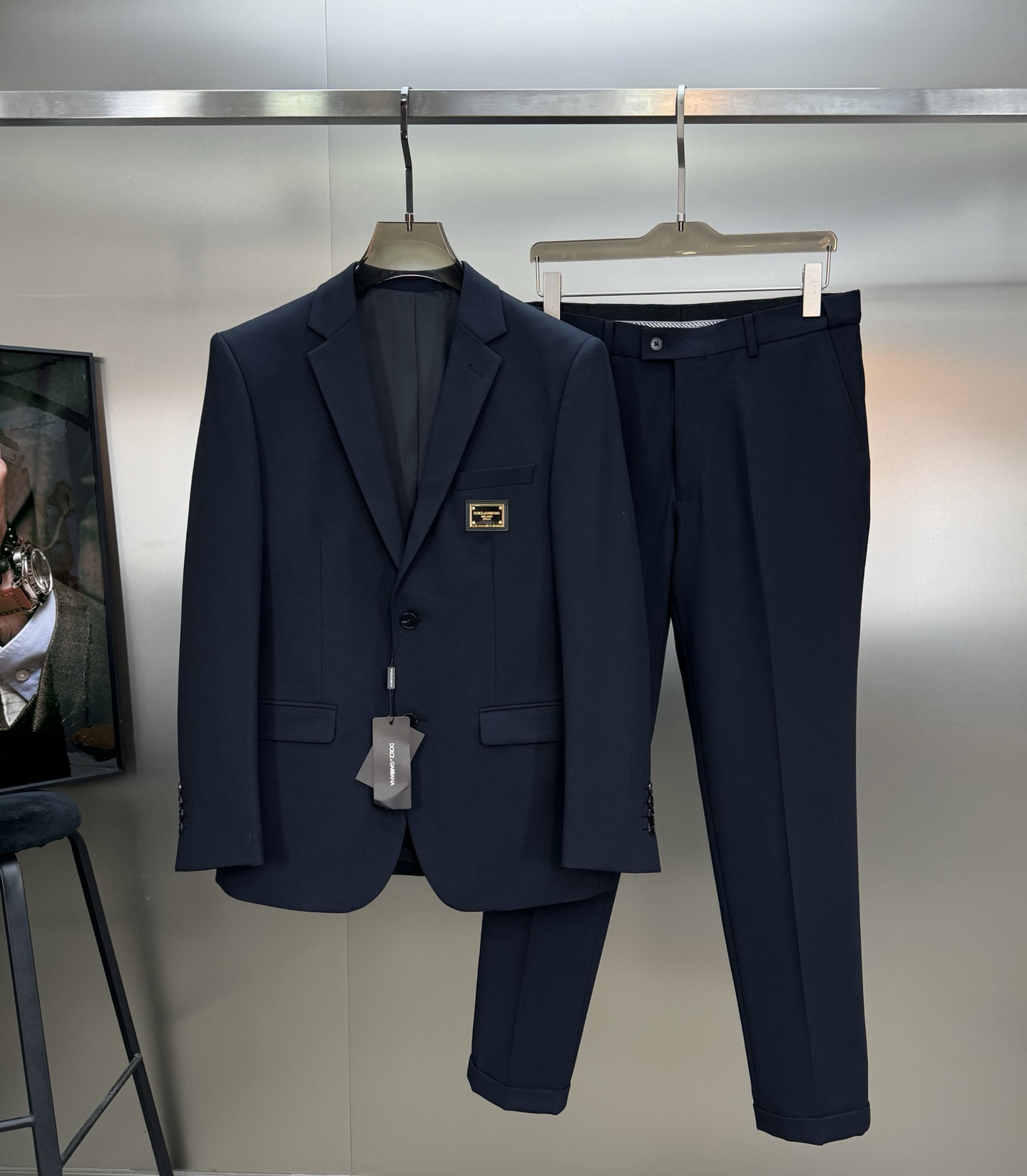 D&G杜嘉-班纳25s新款男士商务套西！超高端顶尖一线成衣手工系列，西装领域里的佼佼者，世界公认的顶级面