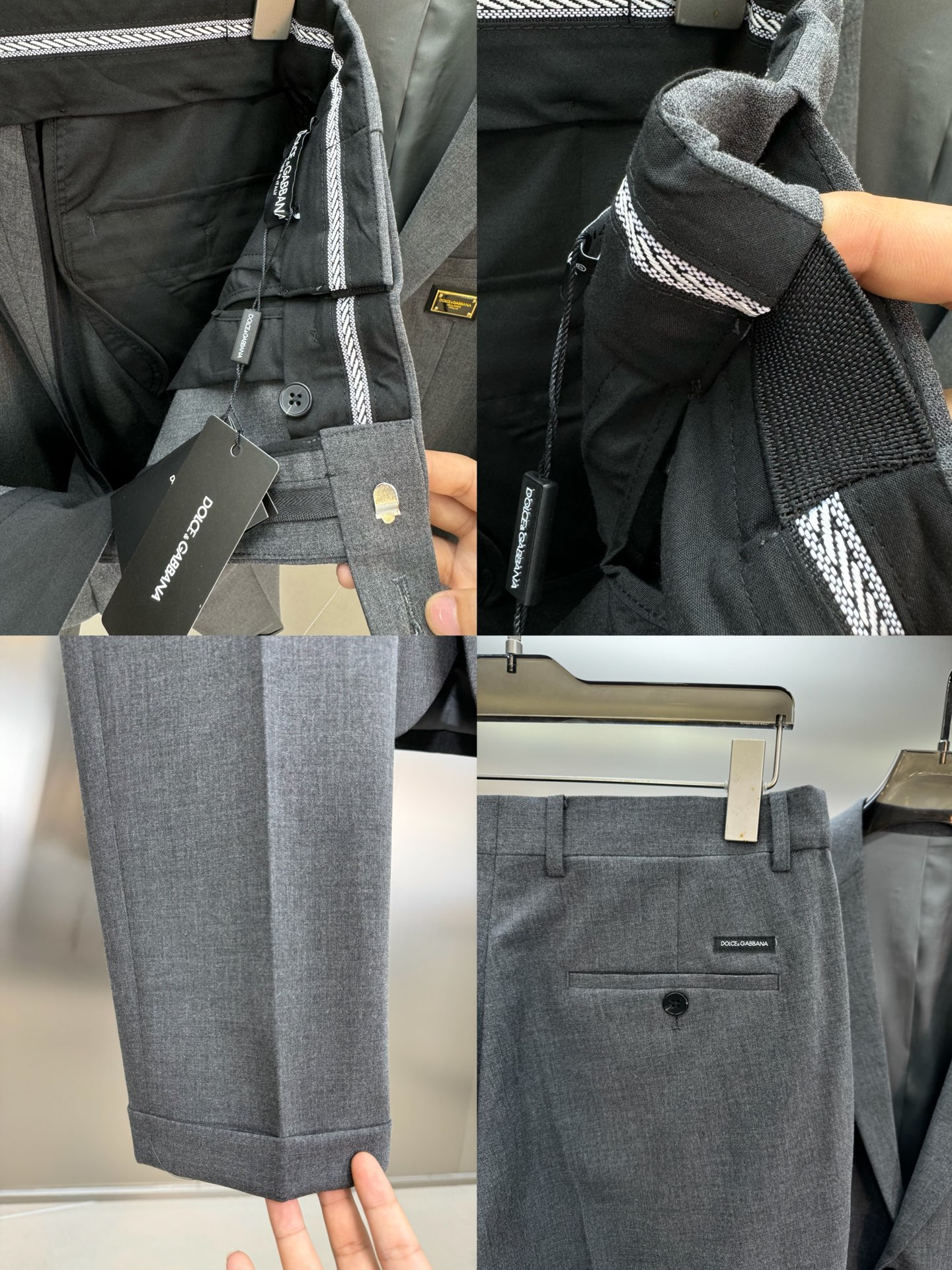 D&G杜嘉-班纳25s新款男士商务套西！超高端顶尖一线成衣手工系列，西装领域里的佼佼者，世界公认的顶级面