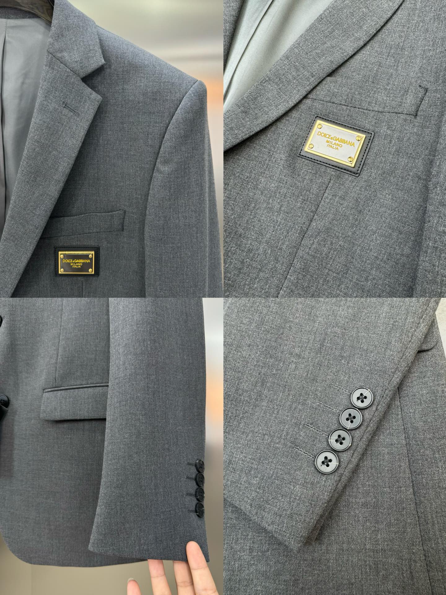D&G杜嘉-班纳25s新款男士商务套西！超高端顶尖一线成衣手工系列，西装领域里的佼佼者，世界公认的顶级面