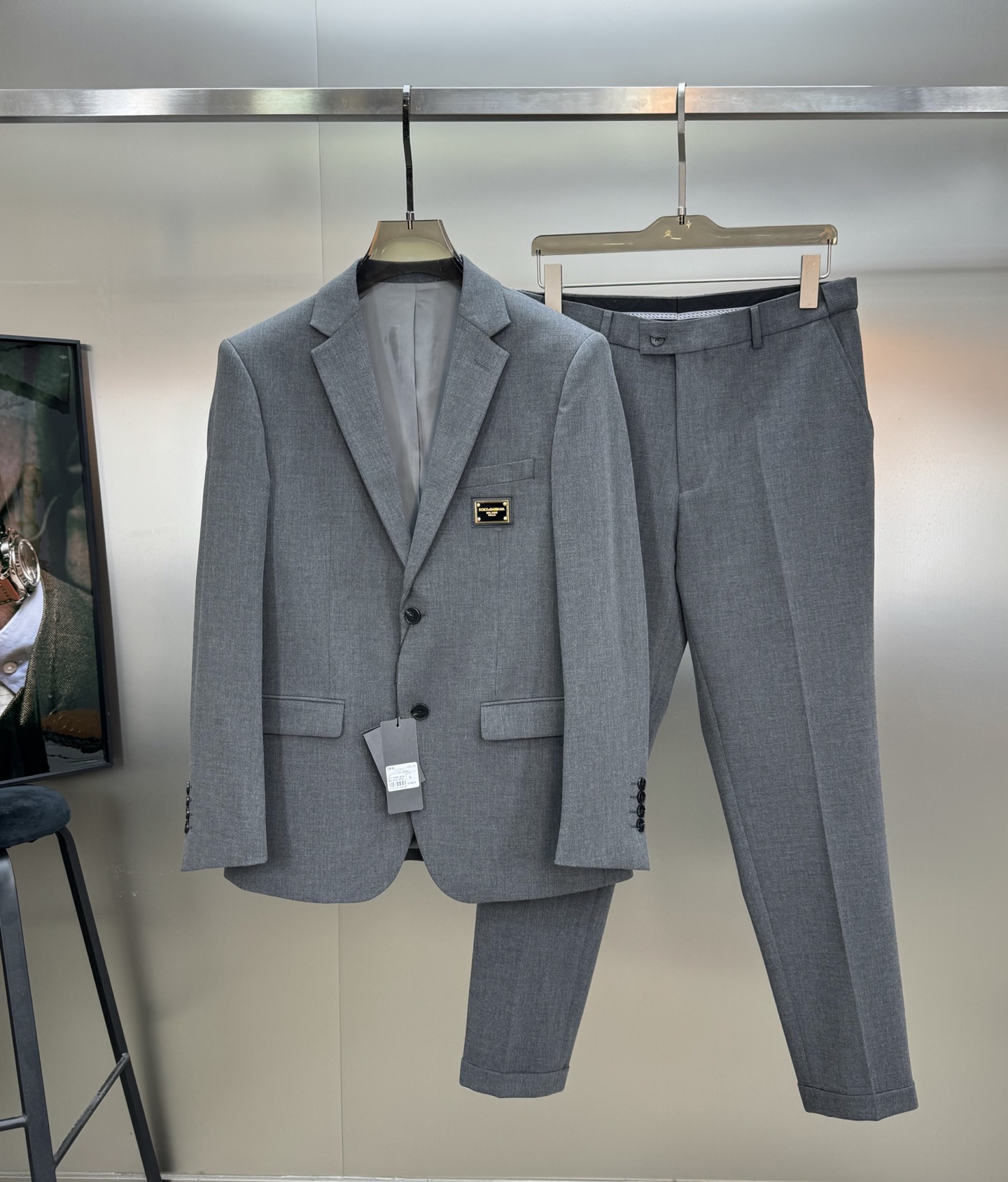 D&G杜嘉-班纳25s新款男士商务套西！超高端顶尖一线成衣手工系列，西装领域里的佼佼者，世界公认的顶级面