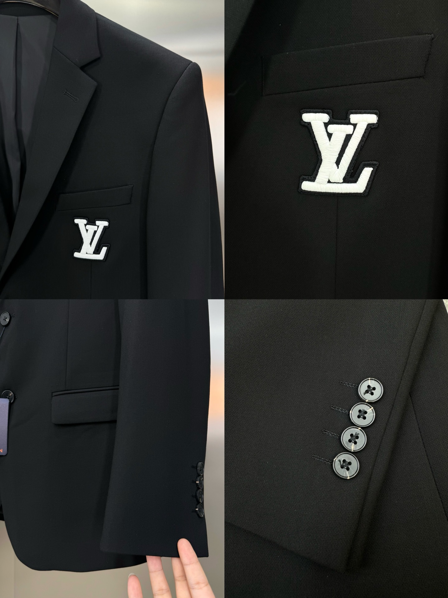 驴牌*路易威登25s新款男士商务套西！超高端顶尖一线成衣手工系列，西装领域里的佼佼者，世界公认的顶级面料
