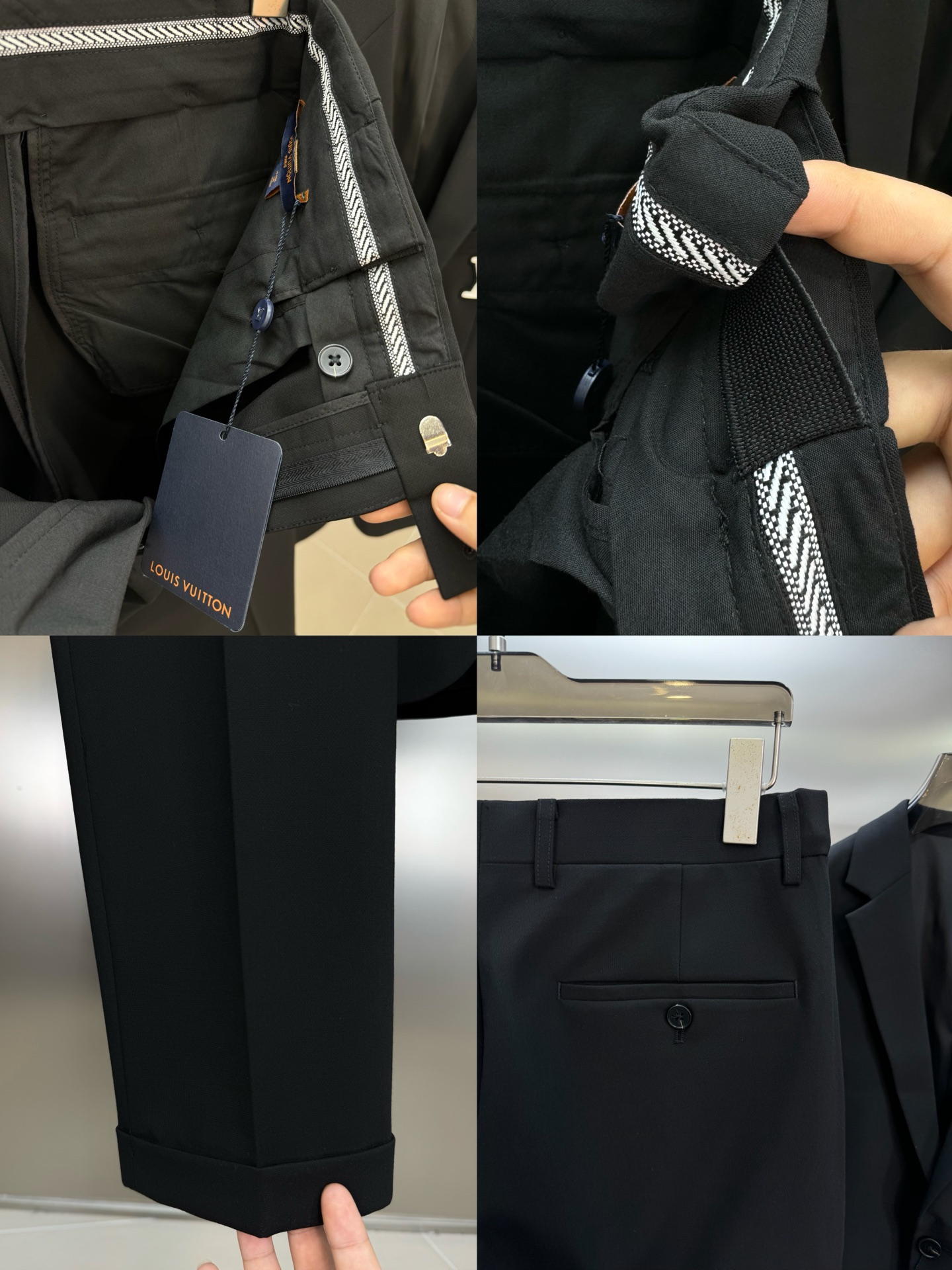 驴牌*路易威登25s新款男士商务套西！超高端顶尖一线成衣手工系列，西装领域里的佼佼者，世界公认的顶级面料