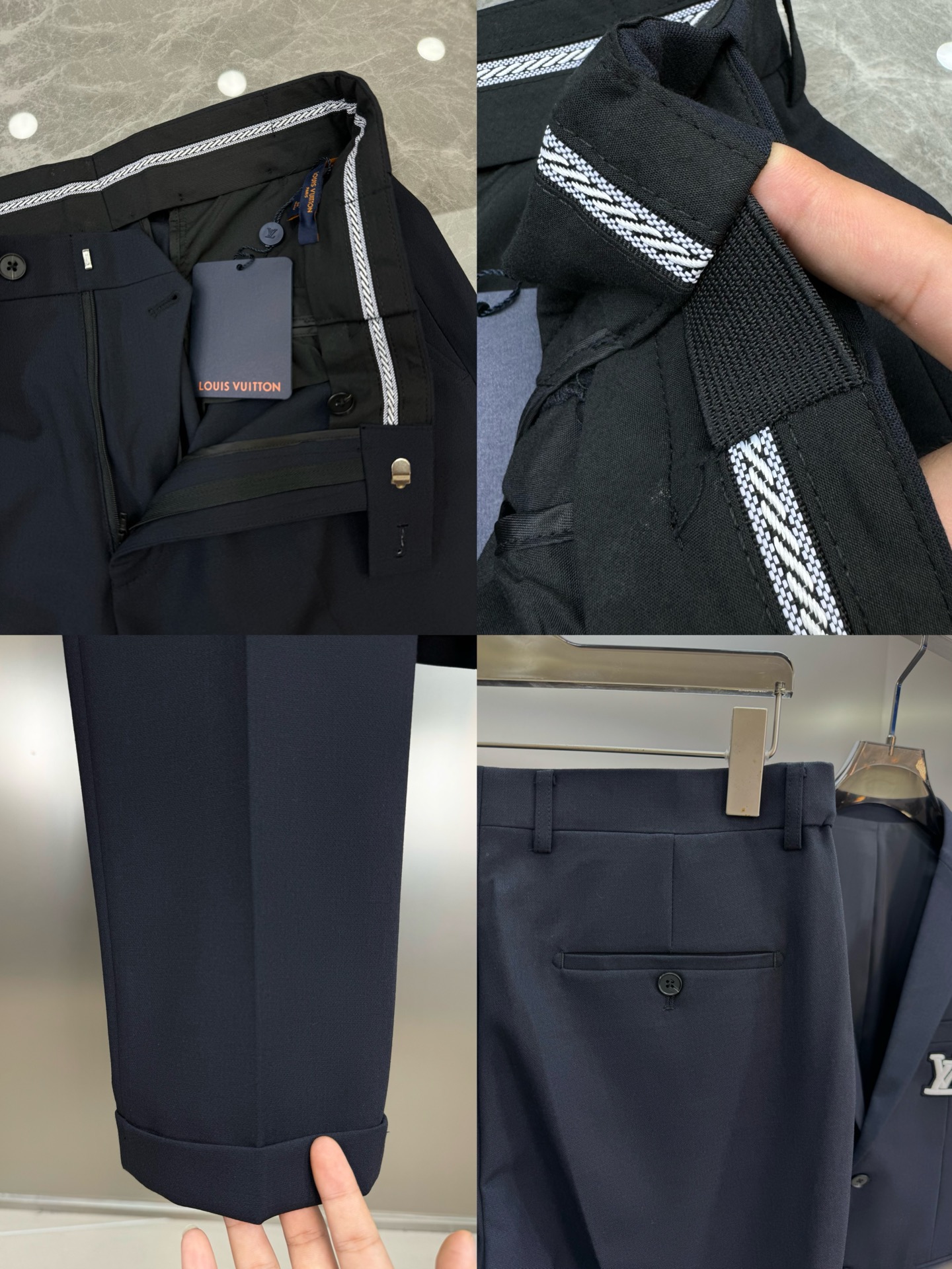 驴牌*路易威登25s新款男士商务套西！超高端顶尖一线成衣手工系列，西装领域里的佼佼者，世界公认的顶级面料