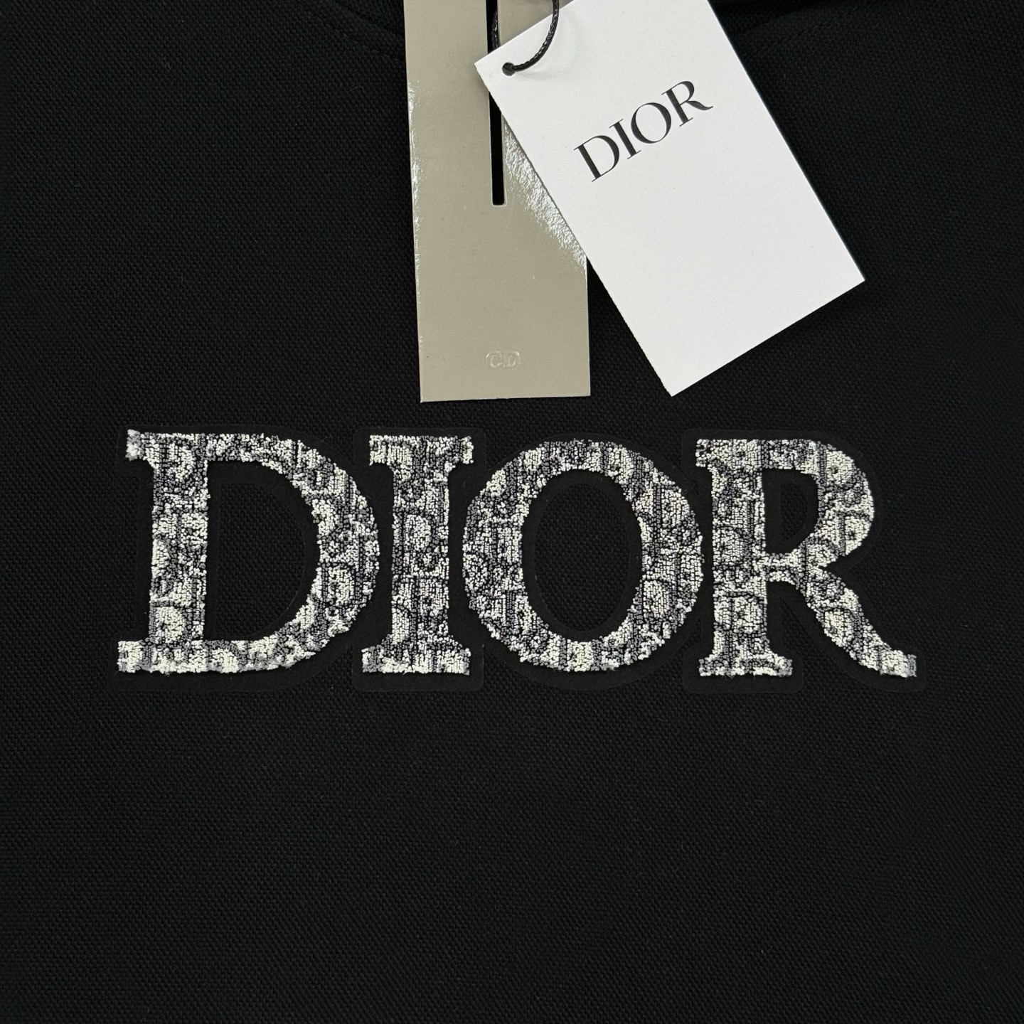 Dior Peter Doig联名刺绣连帽卫衣💥迪奥与艺术家Peter Doig联名限定连帽卫衣，黑色款