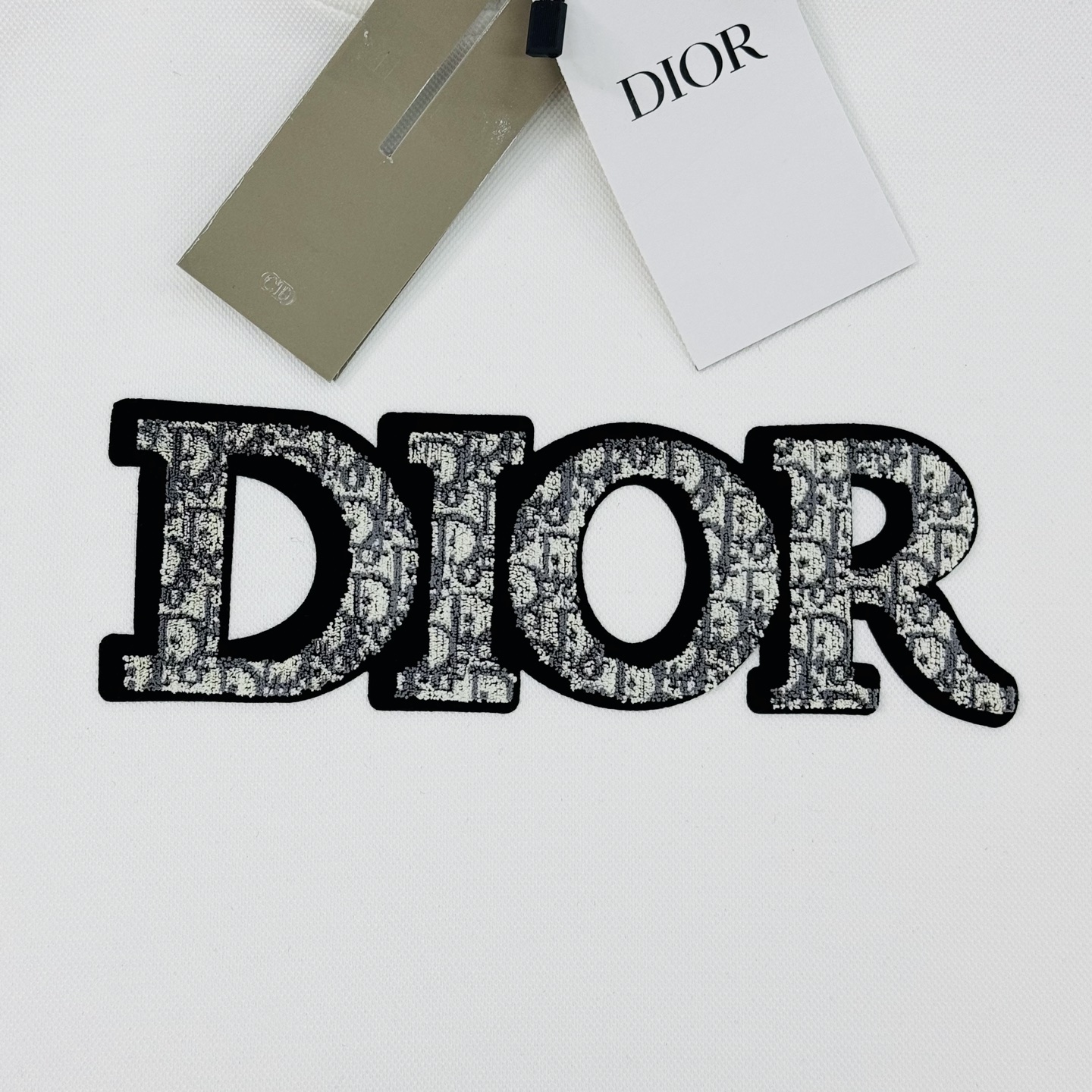 Dior Peter Doig联名刺绣连帽卫衣💥迪奥与艺术家Peter Doig联名限定连帽卫衣，黑色款