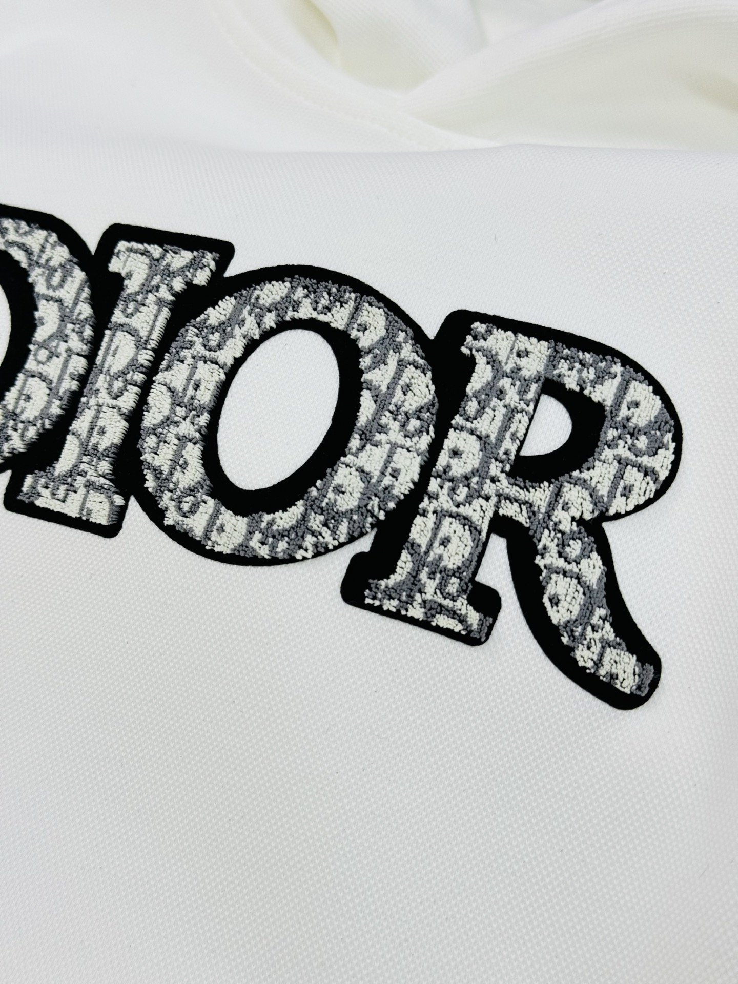 Dior Peter Doig联名刺绣连帽卫衣💥迪奥与艺术家Peter Doig联名限定连帽卫衣，黑色款