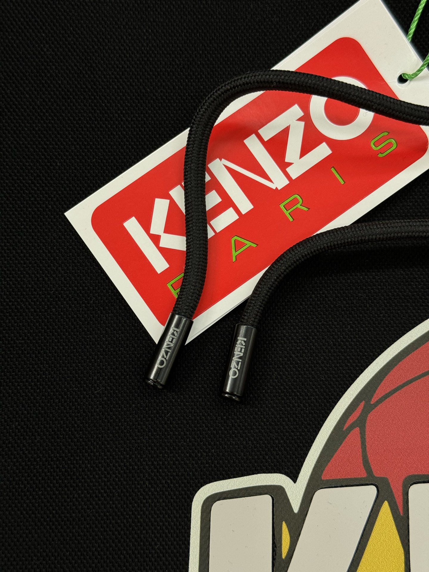 Kenzo新款连帽卫衣，重磅天丝棉质面料，柔软又保暖，秋冬穿超合适!正面彩色Logo+“PARIS”字样