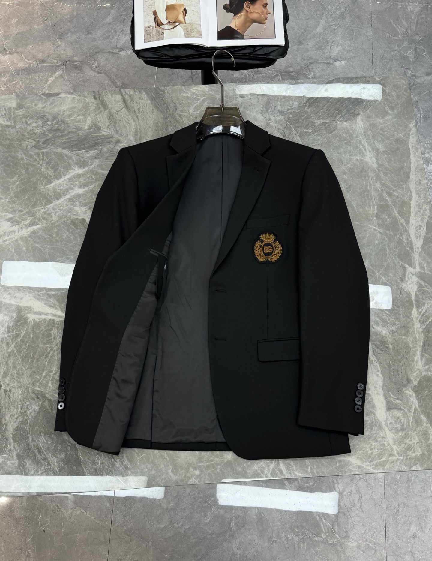 杜嘉班纳(Dolce&Gabbana) 新款男士商务套西！高级印度丝定制🫅超高端顶尖一线成衣手工系列，西